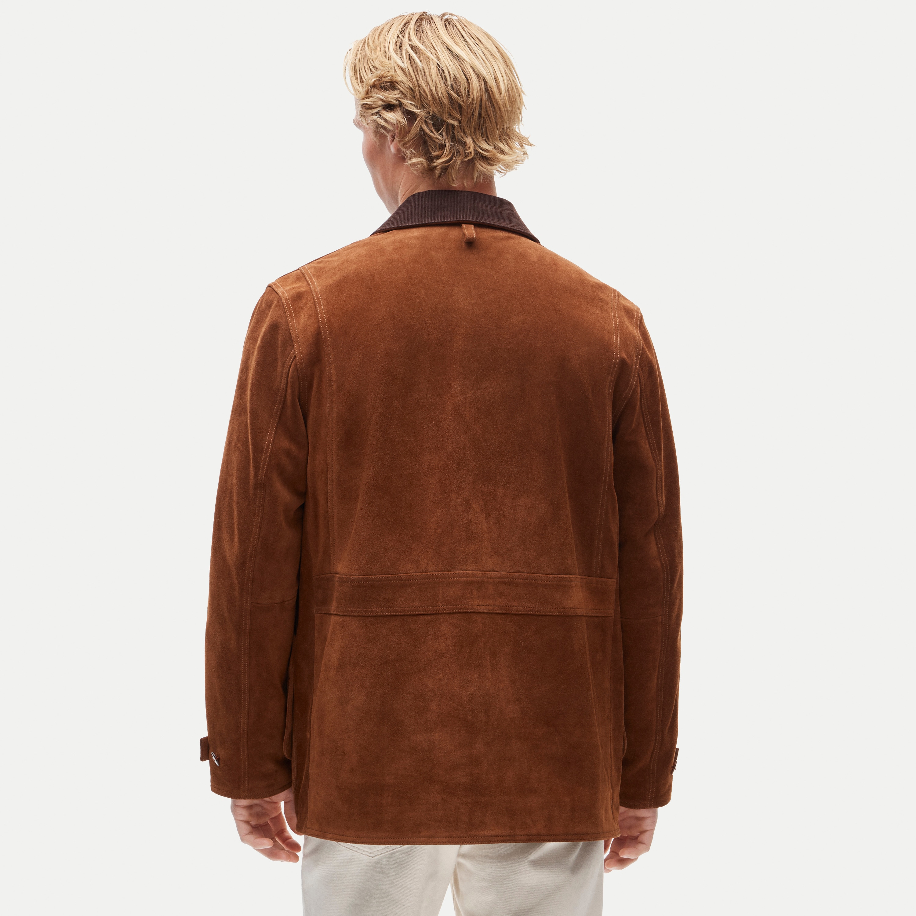 Men's Barn Jacket™ in Italian suede