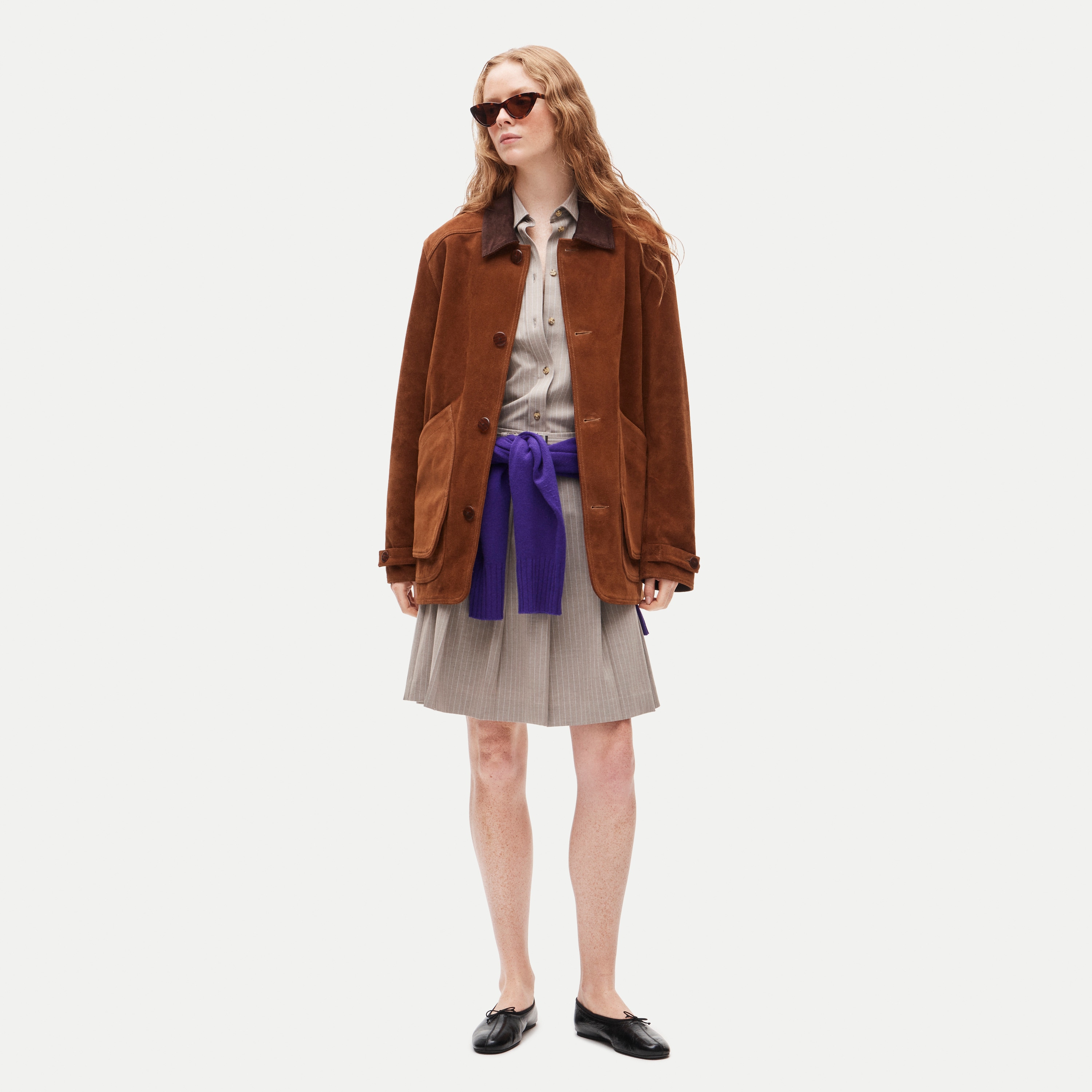 Men's Barn Jacket™ in Italian suede