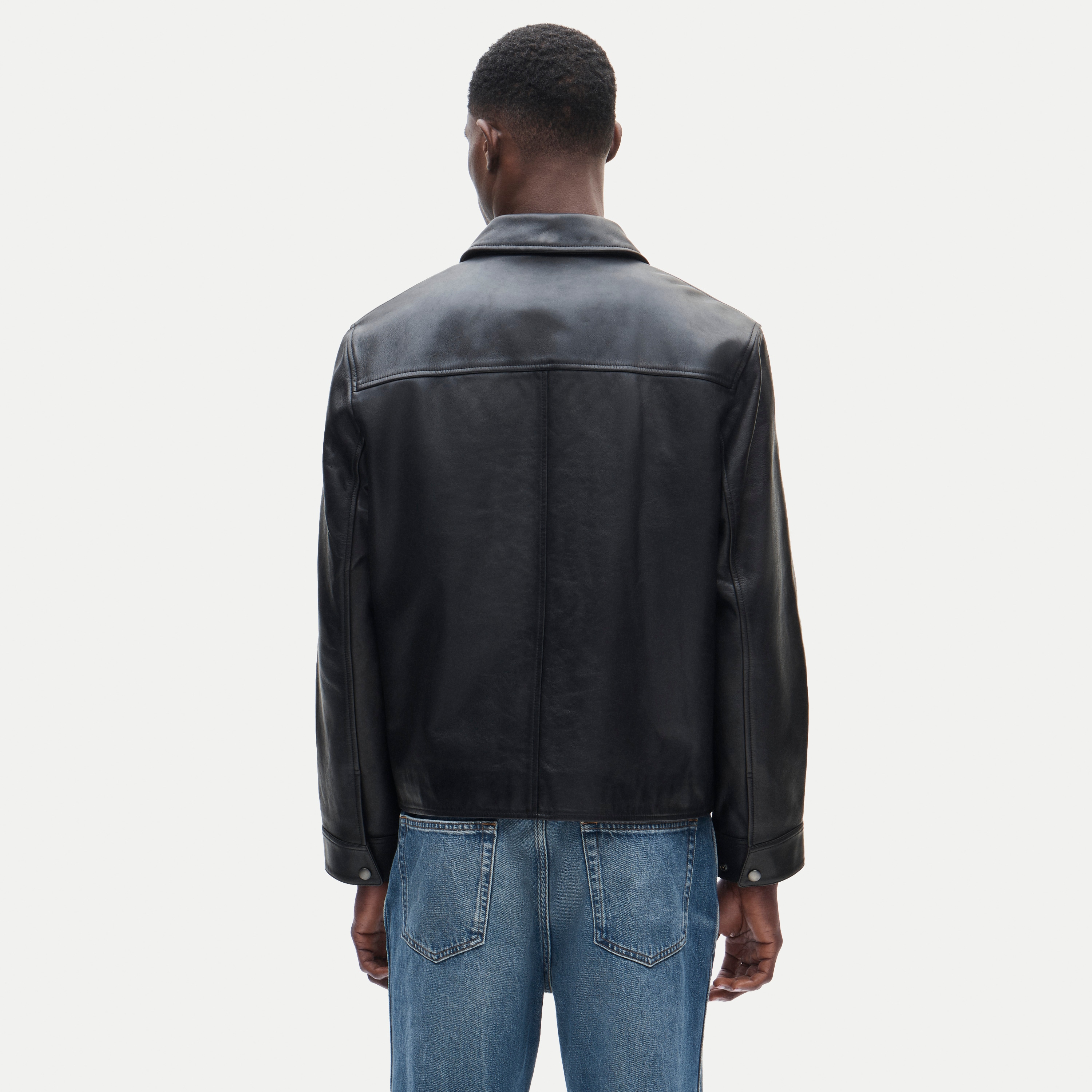 Moto Jacket In Italian Broken-in Leather For Men | J.Crew