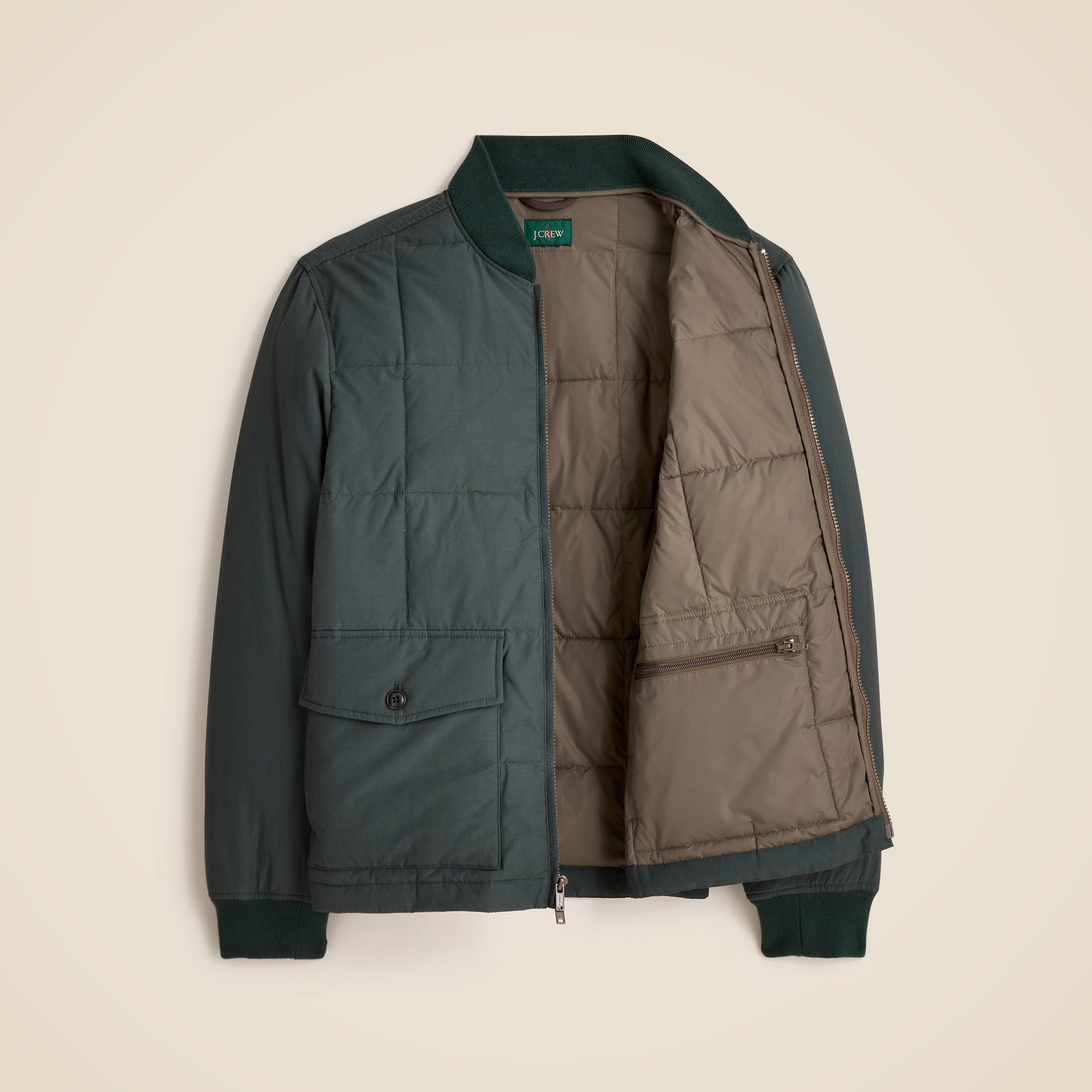 ジャケット・アウター Micro Yarn w/ Primaloft Packable Bomber Stone Island 42125 Packable Garment Dyed Micro Yarn With