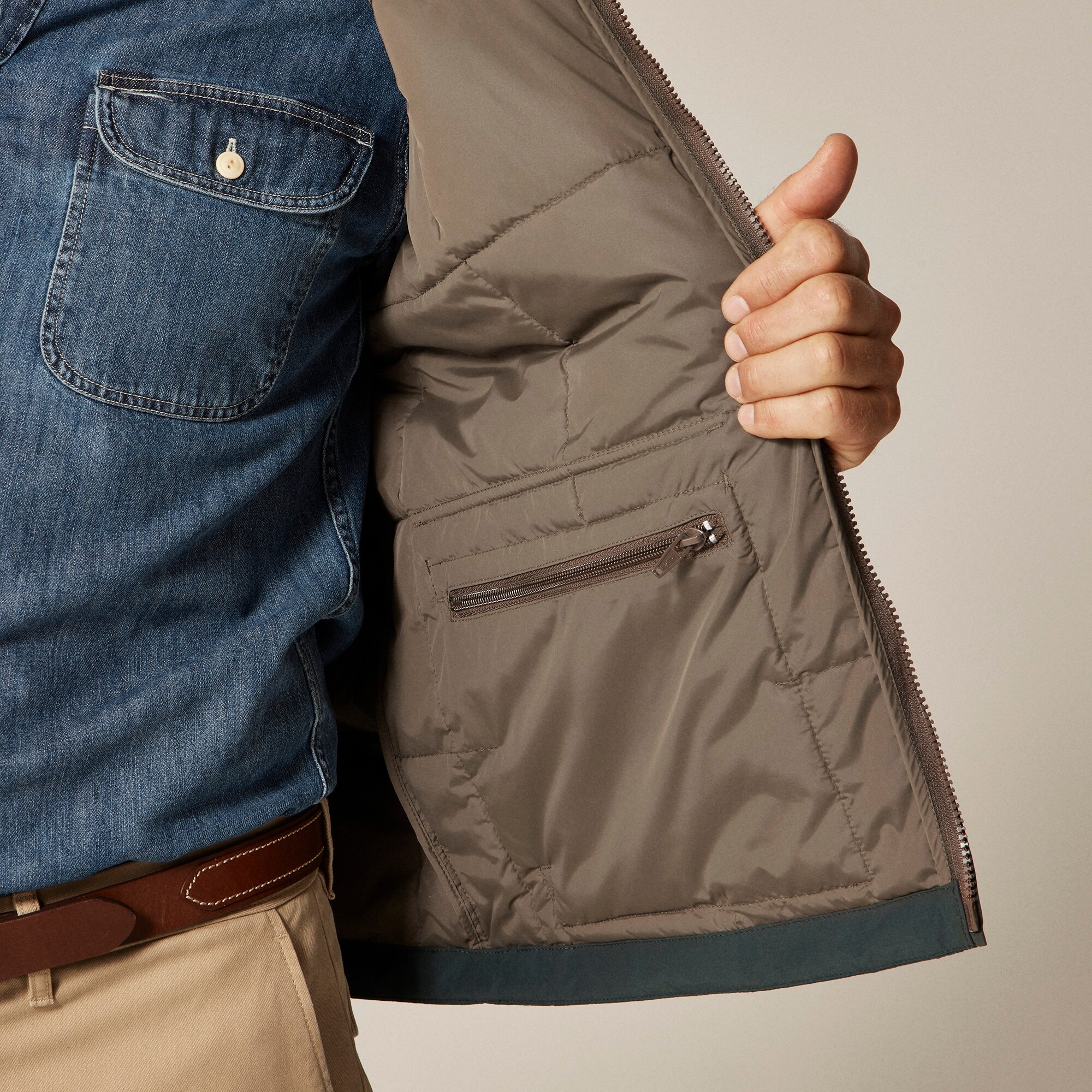 ジャケット・アウター Micro Yarn w/ Primaloft Packable Bomber Stone Island 42125 Packable Garment Dyed Micro Yarn With