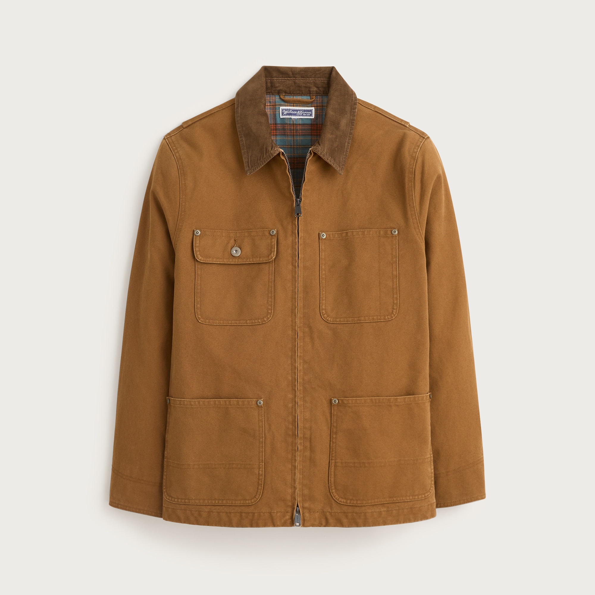 Wallace & Barnes Duck Canvas Utility Jacket For Men | J.Crew