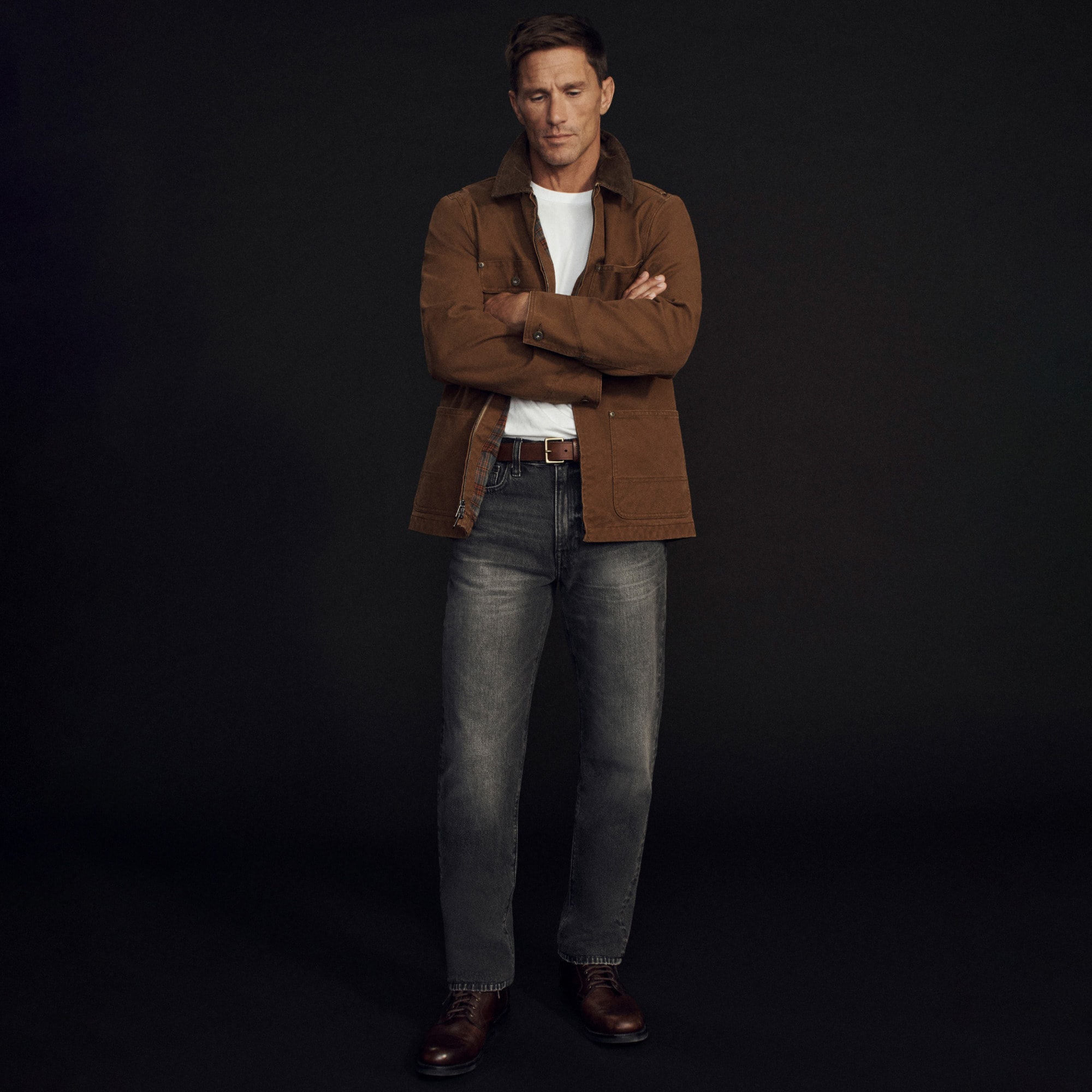 Wallace & Barnes duck canvas utility jacket