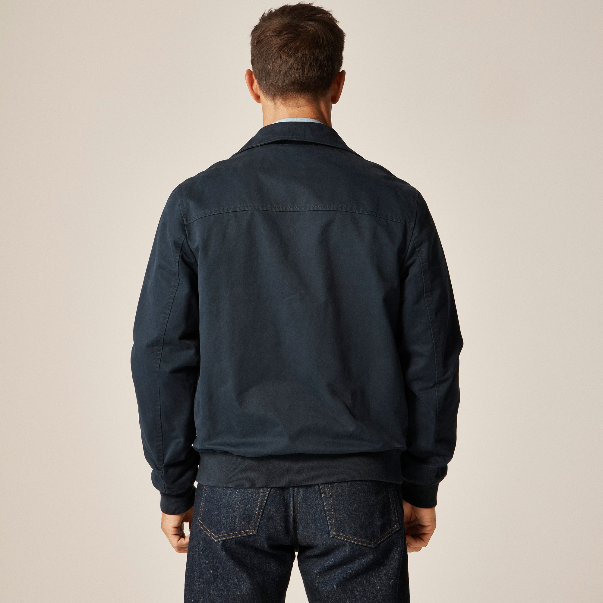 Wallace & Barnes Flight Jacket In Cotton Chino For Men | J.Crew