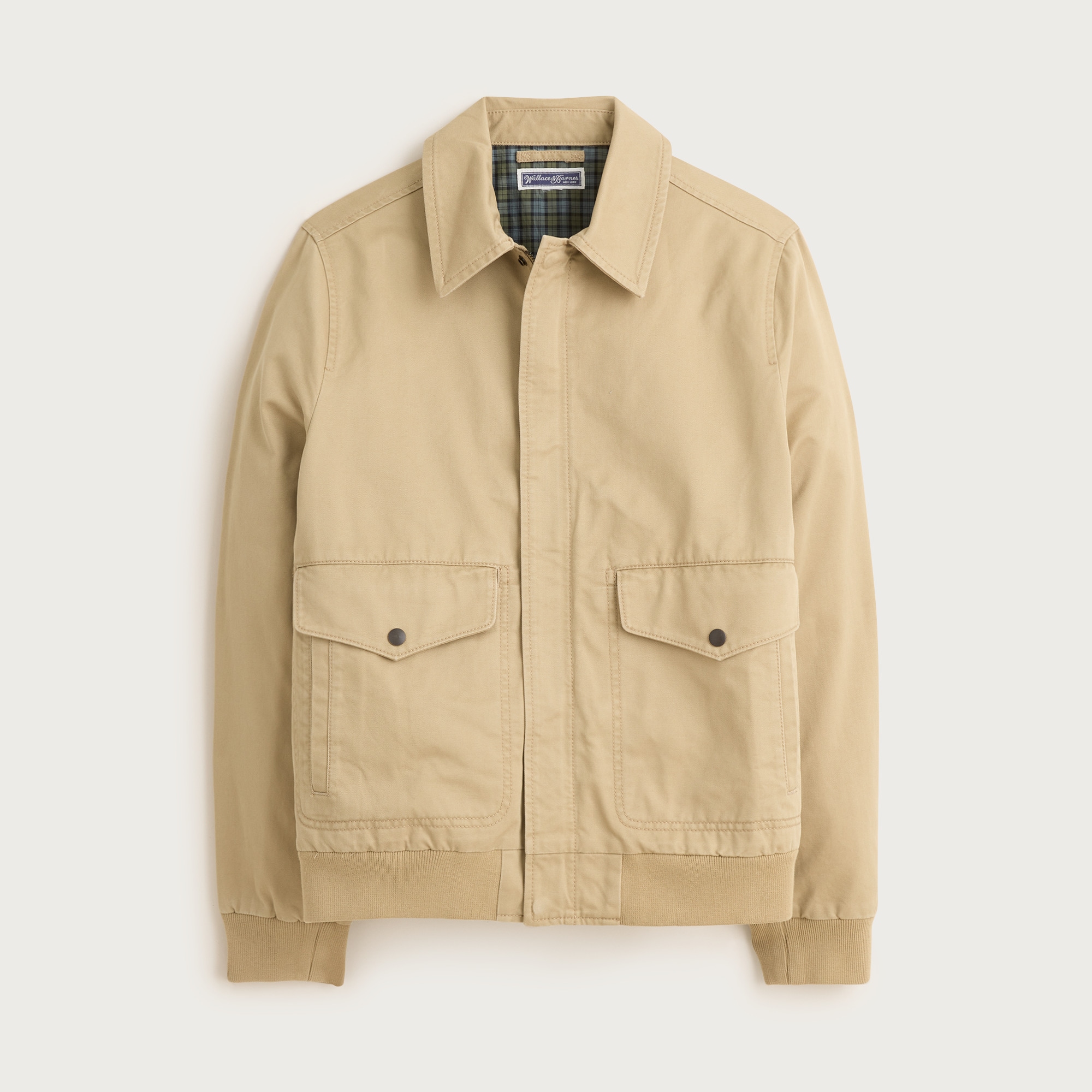 ジャケット・アウター 90s J.CREW Cotton Flight Jacket Wallace & Barnes Flight Jacket In Cotton Chino For Men | J.Crew