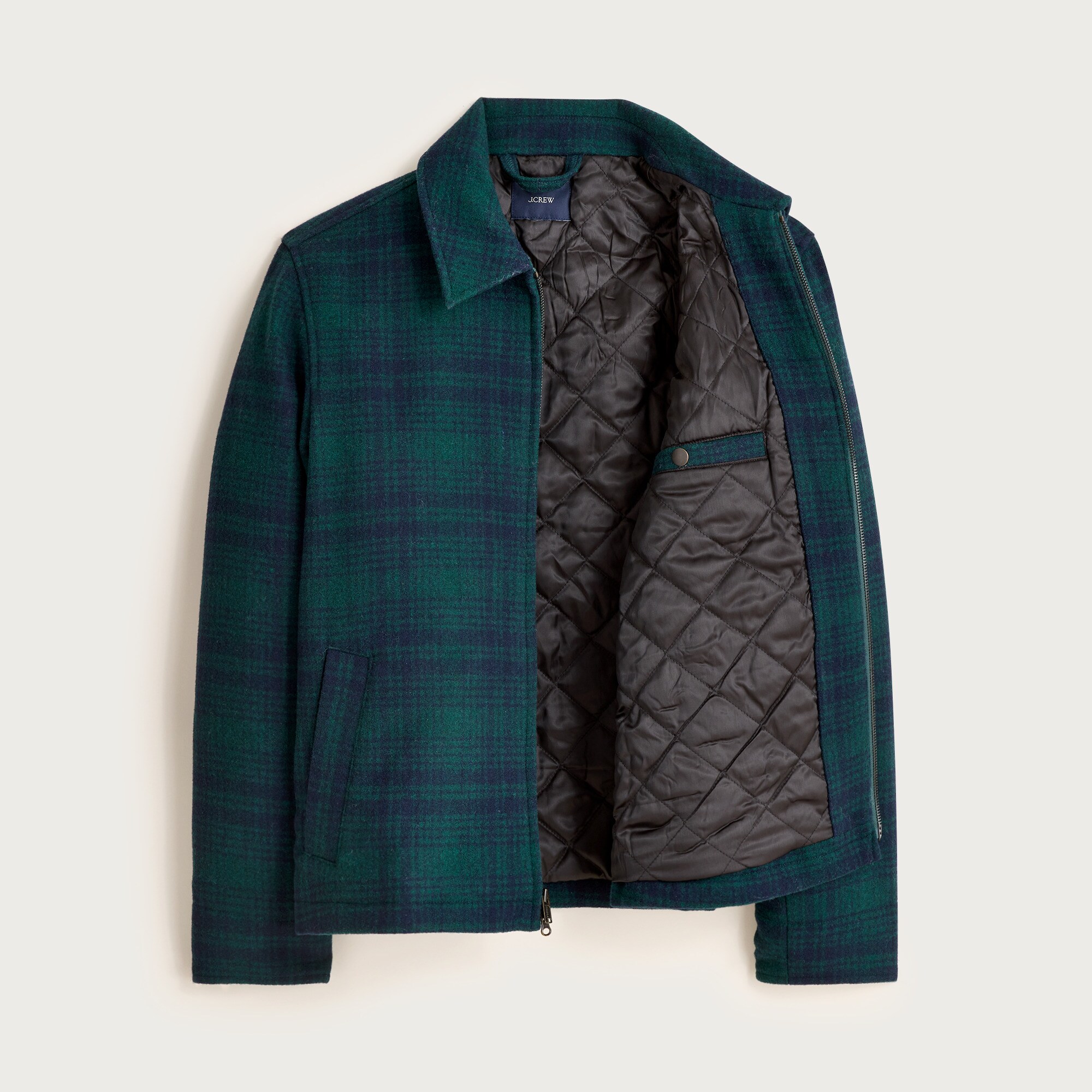 City jacket in wool blend