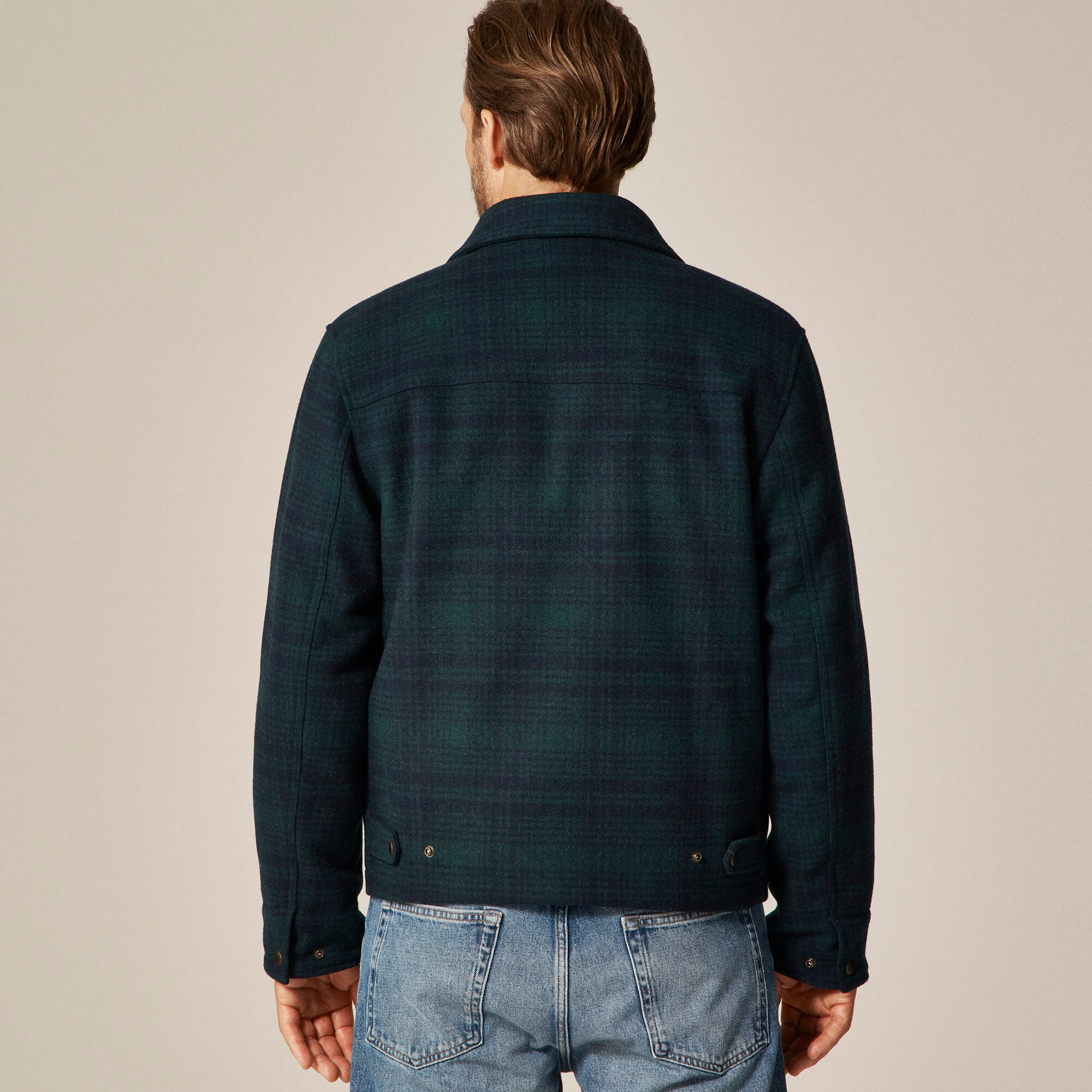 City jacket in wool blend