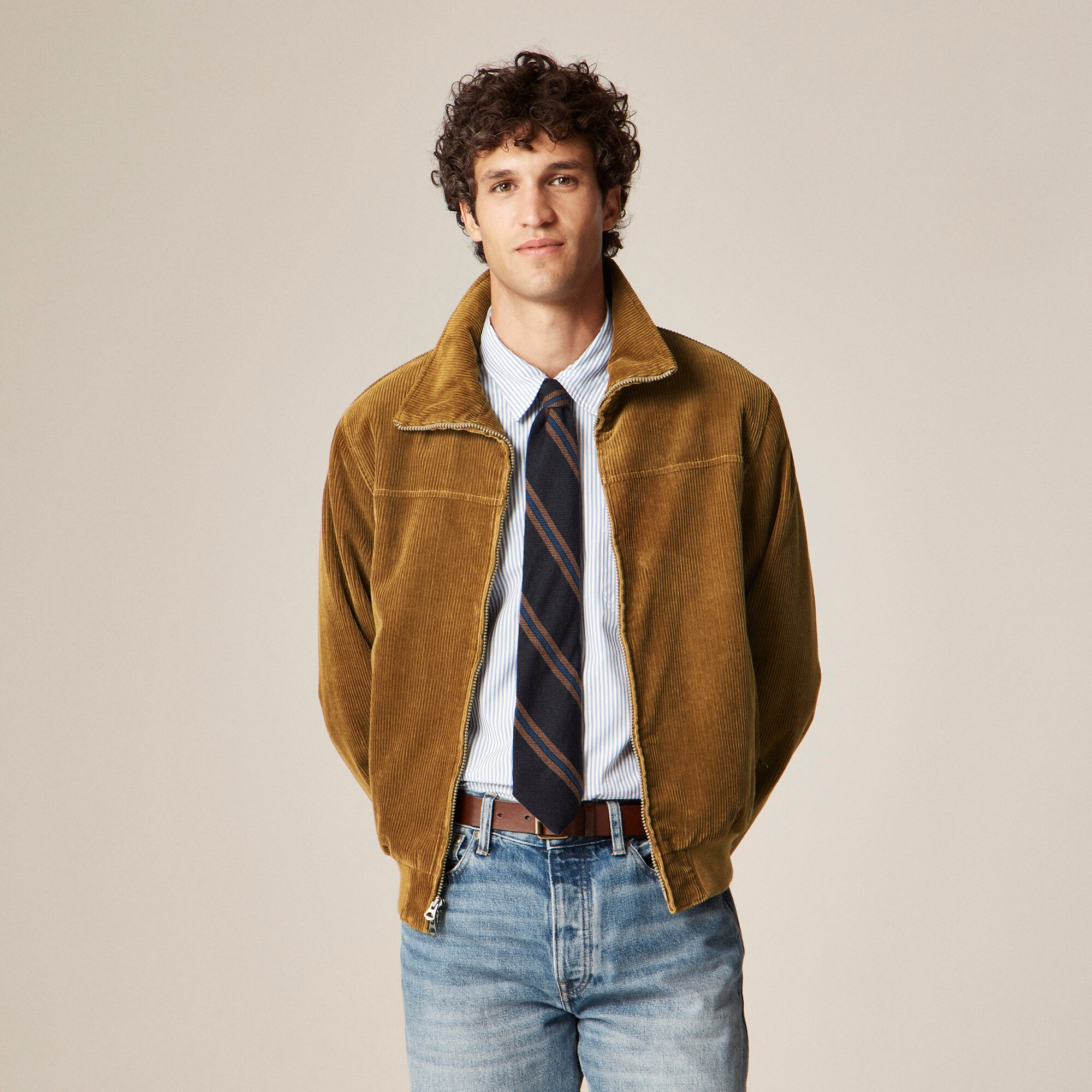 Corduroy Jacket With Wool-blend Lining For Men | J.Crew