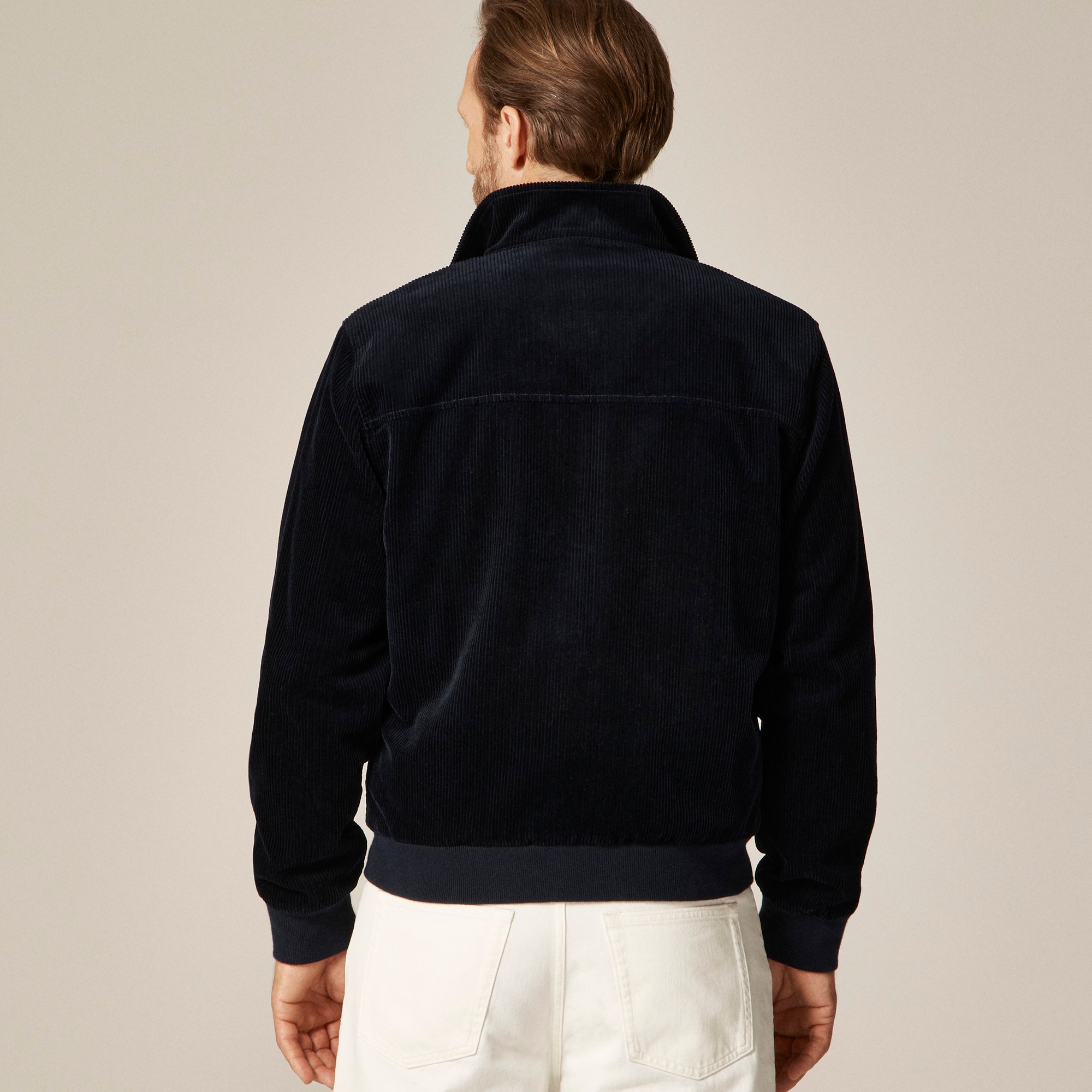 Corduroy jacket with lining