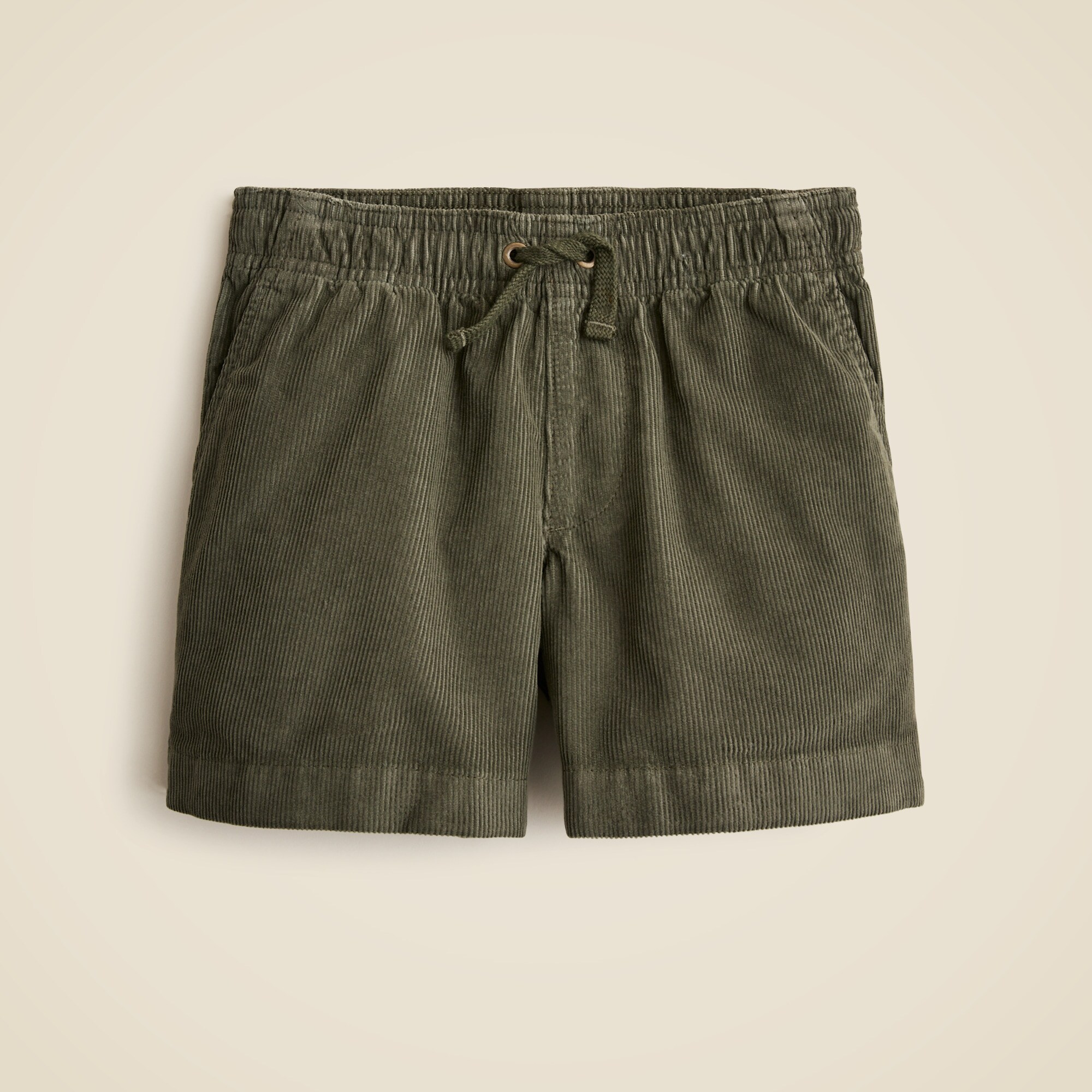 Kids' Everyday drawstring short in corduroy