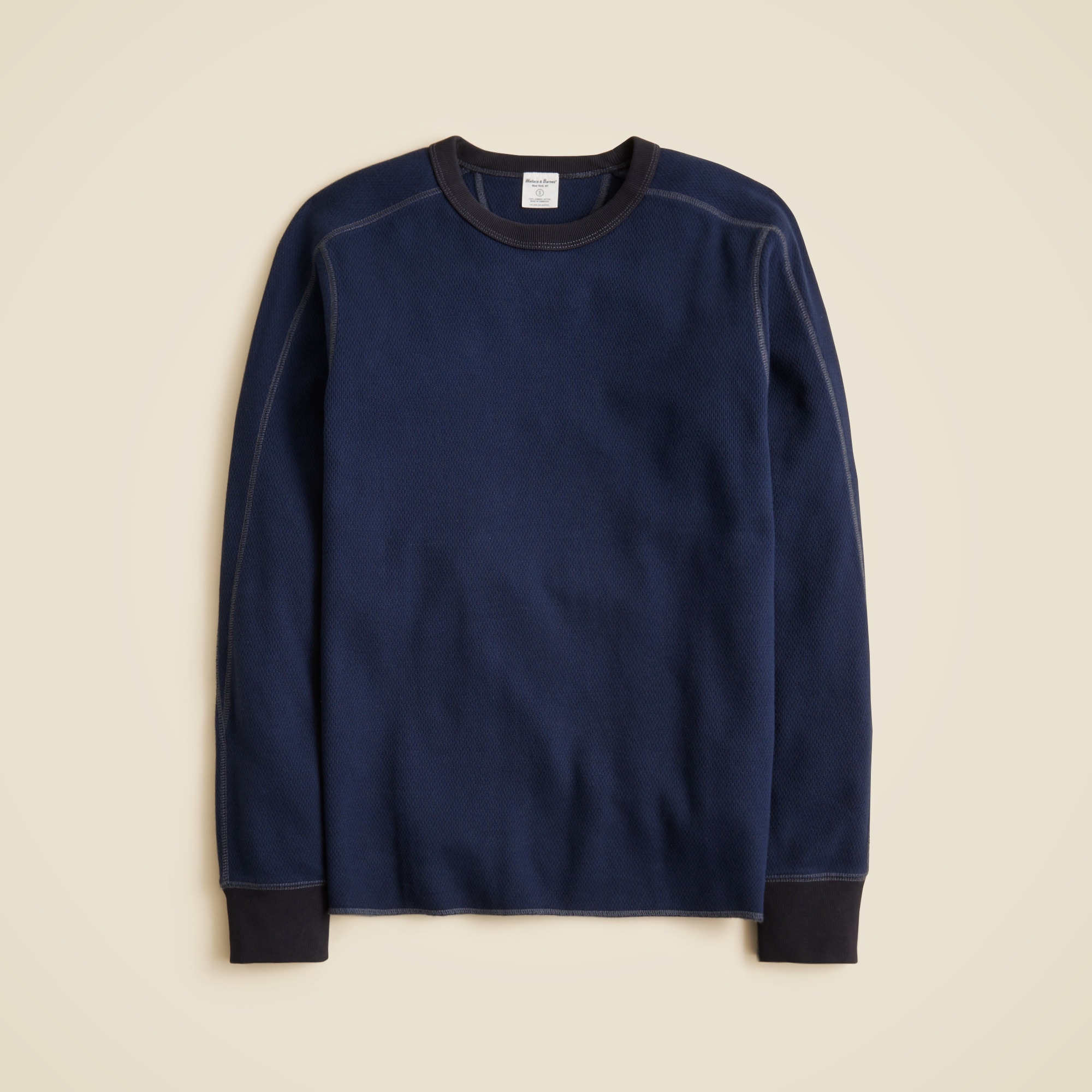 Wallace & Barnes Honeycomb Thermal Crewneck For Men | J.Crew