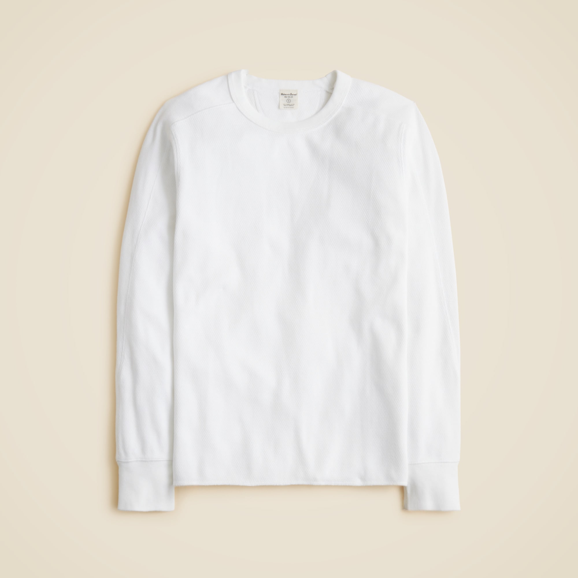  Wallace &amp; Barnes honeycomb thermal crewneck