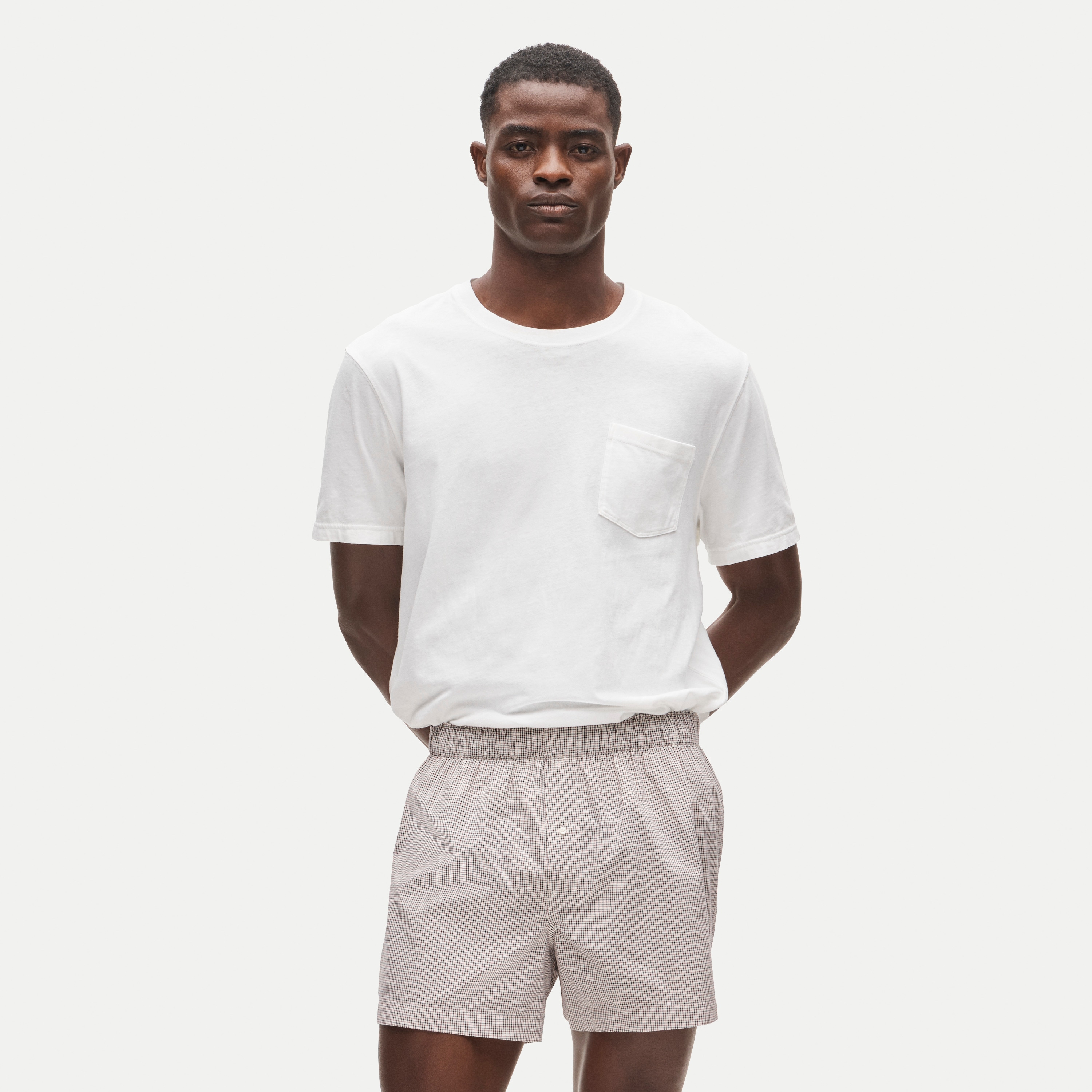 Patterned boxers in cotton
