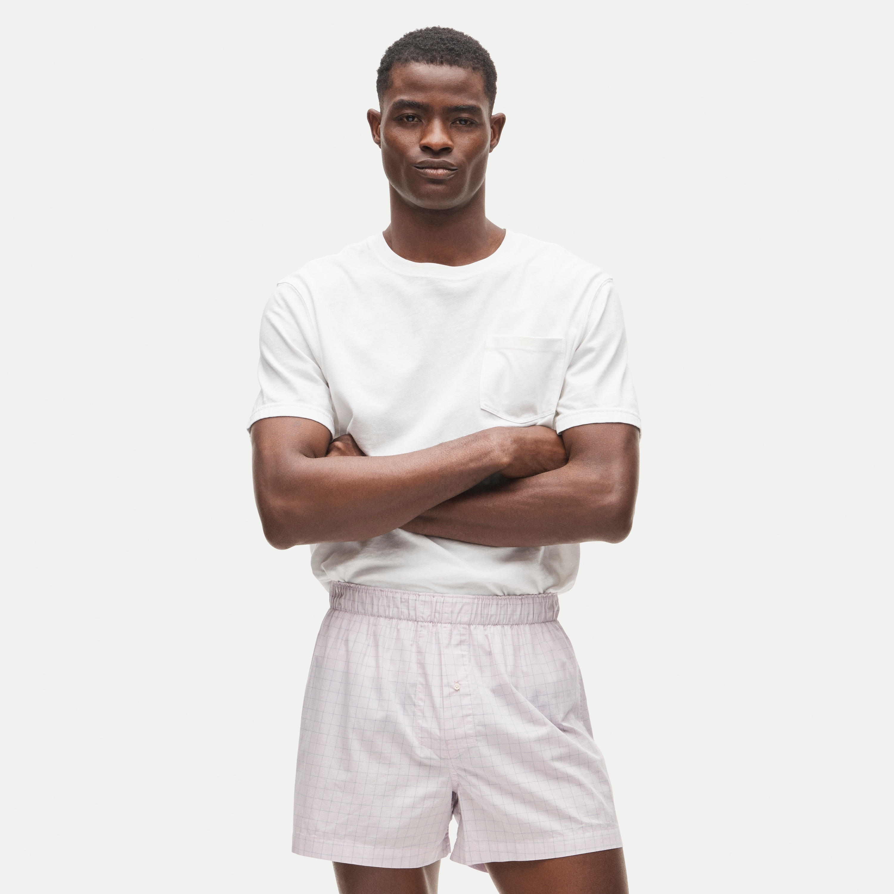 Patterned boxers in cotton