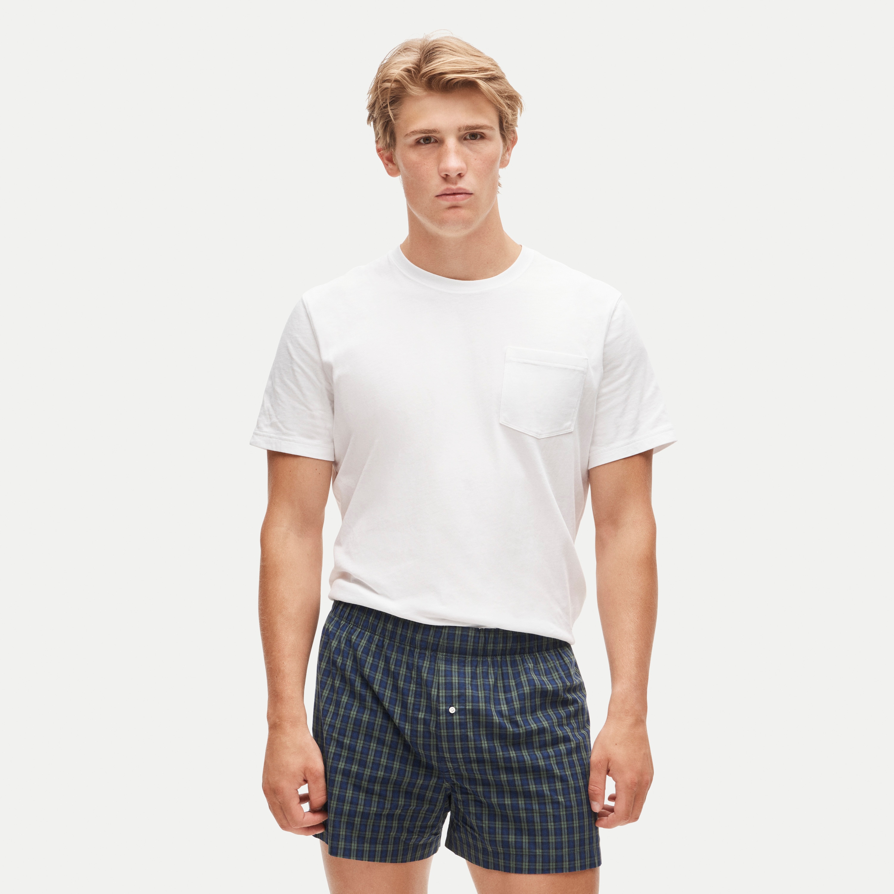 Patterned boxers in cotton