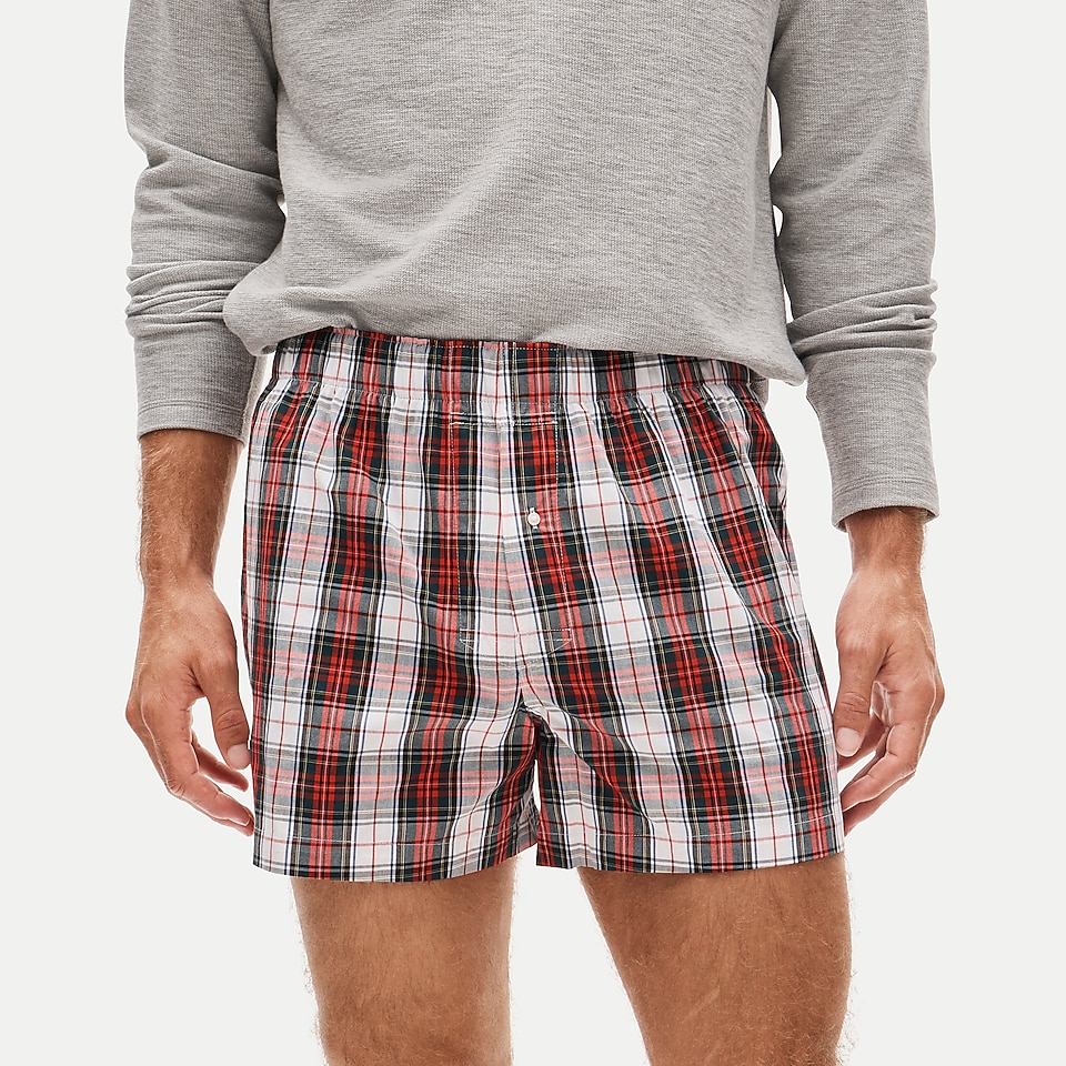 Heather Grey Stretch Trunks For Men | J.Crew