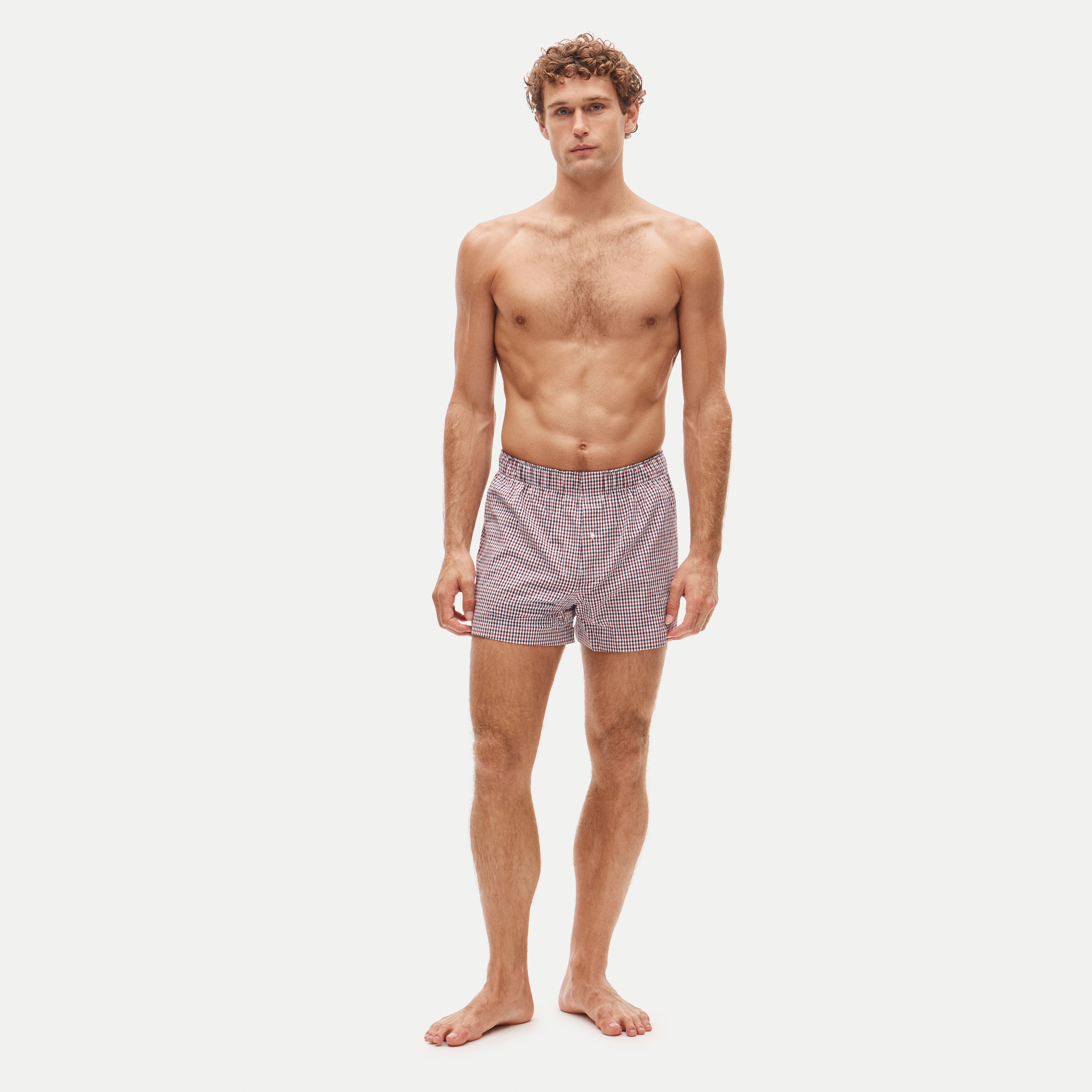 Patterned boxers in cotton