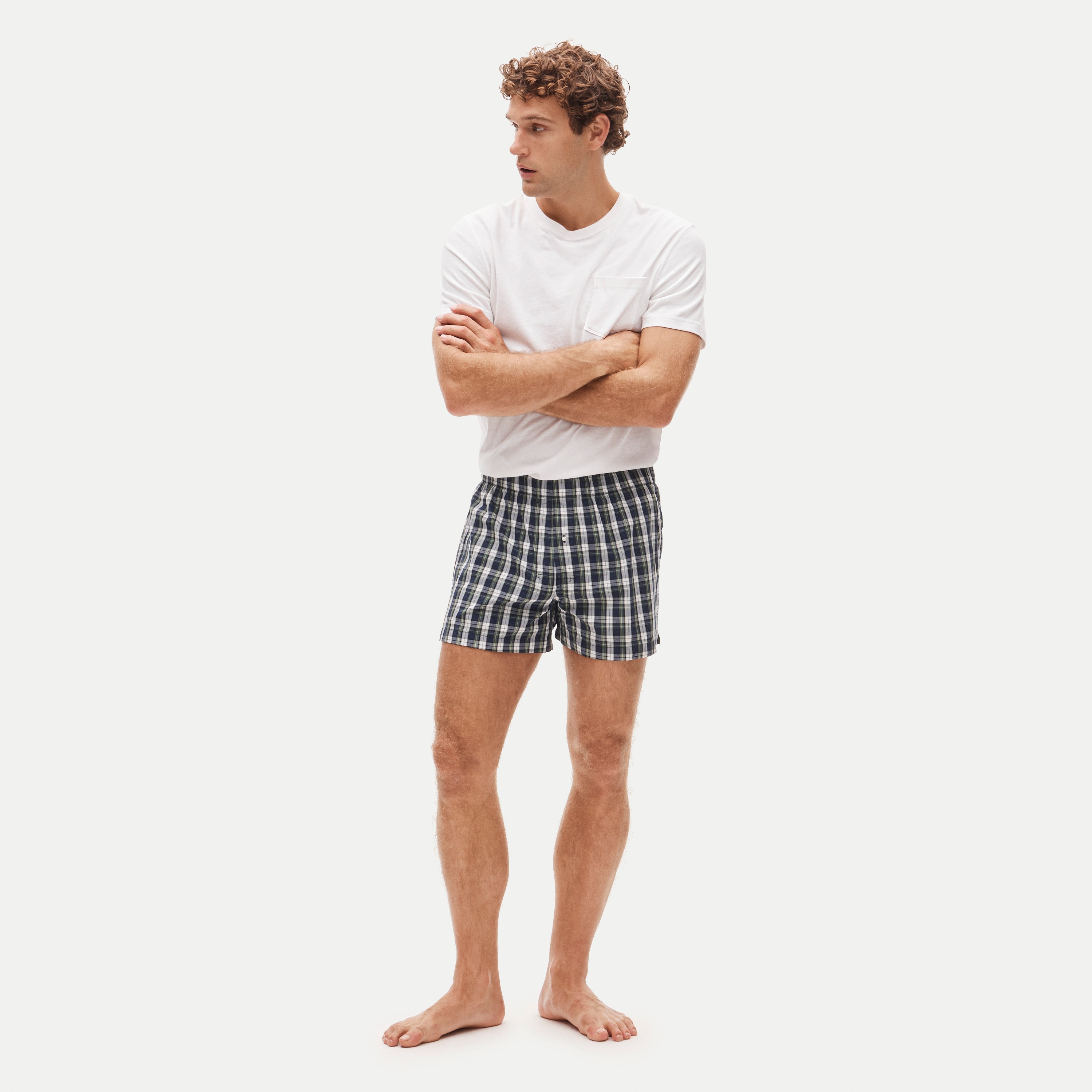 Patterned boxers in cotton
