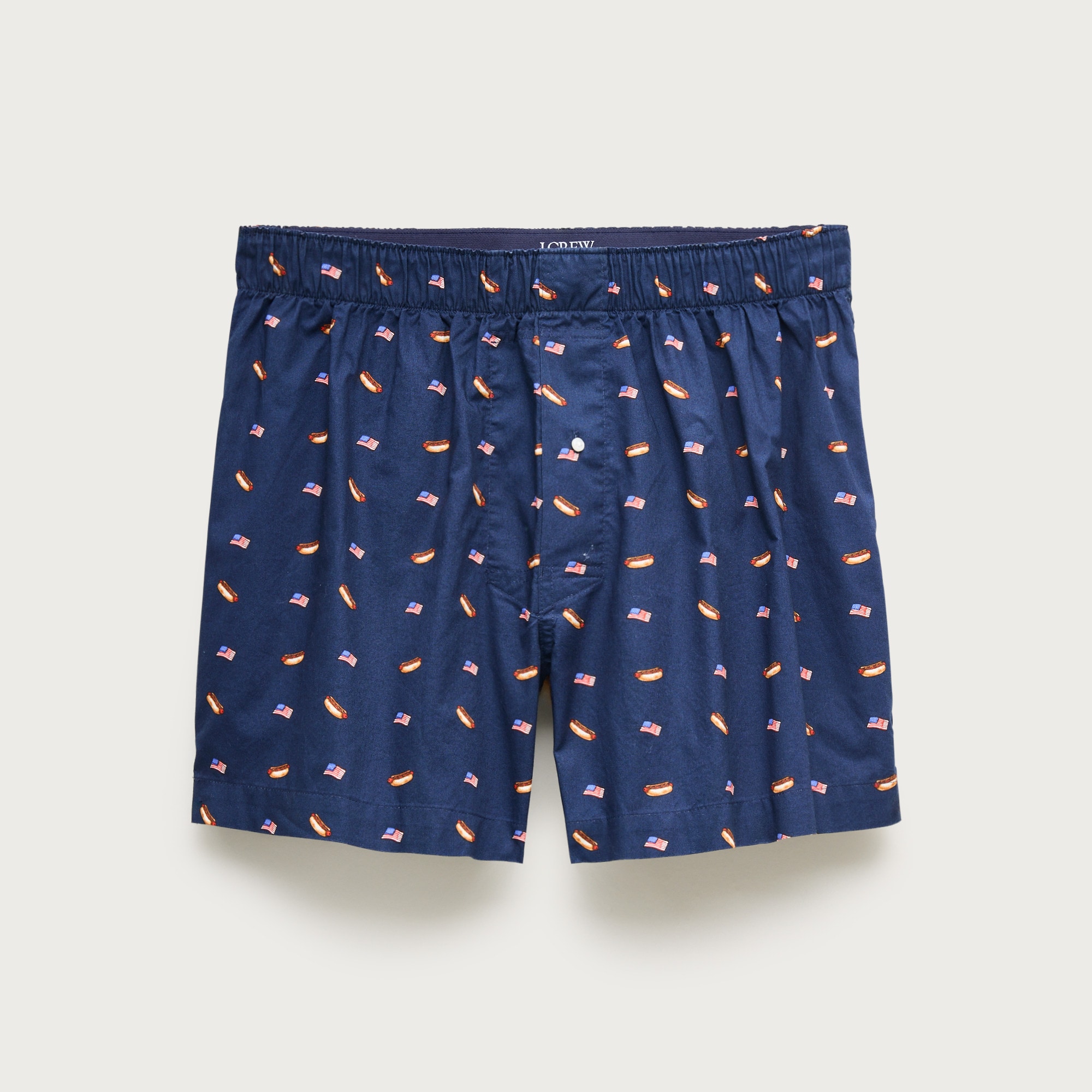 Printed boxers in cotton
