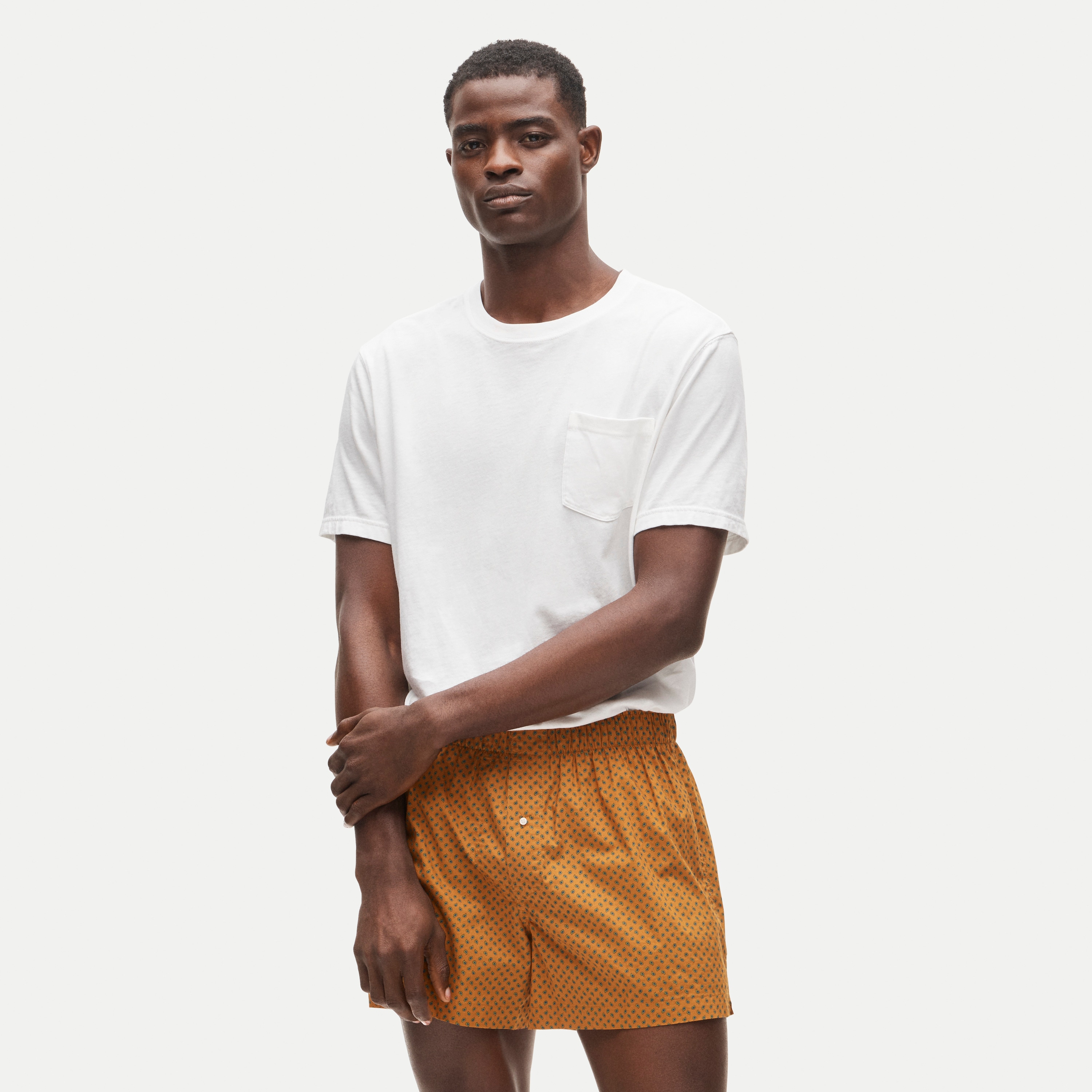 Printed boxers in cotton
