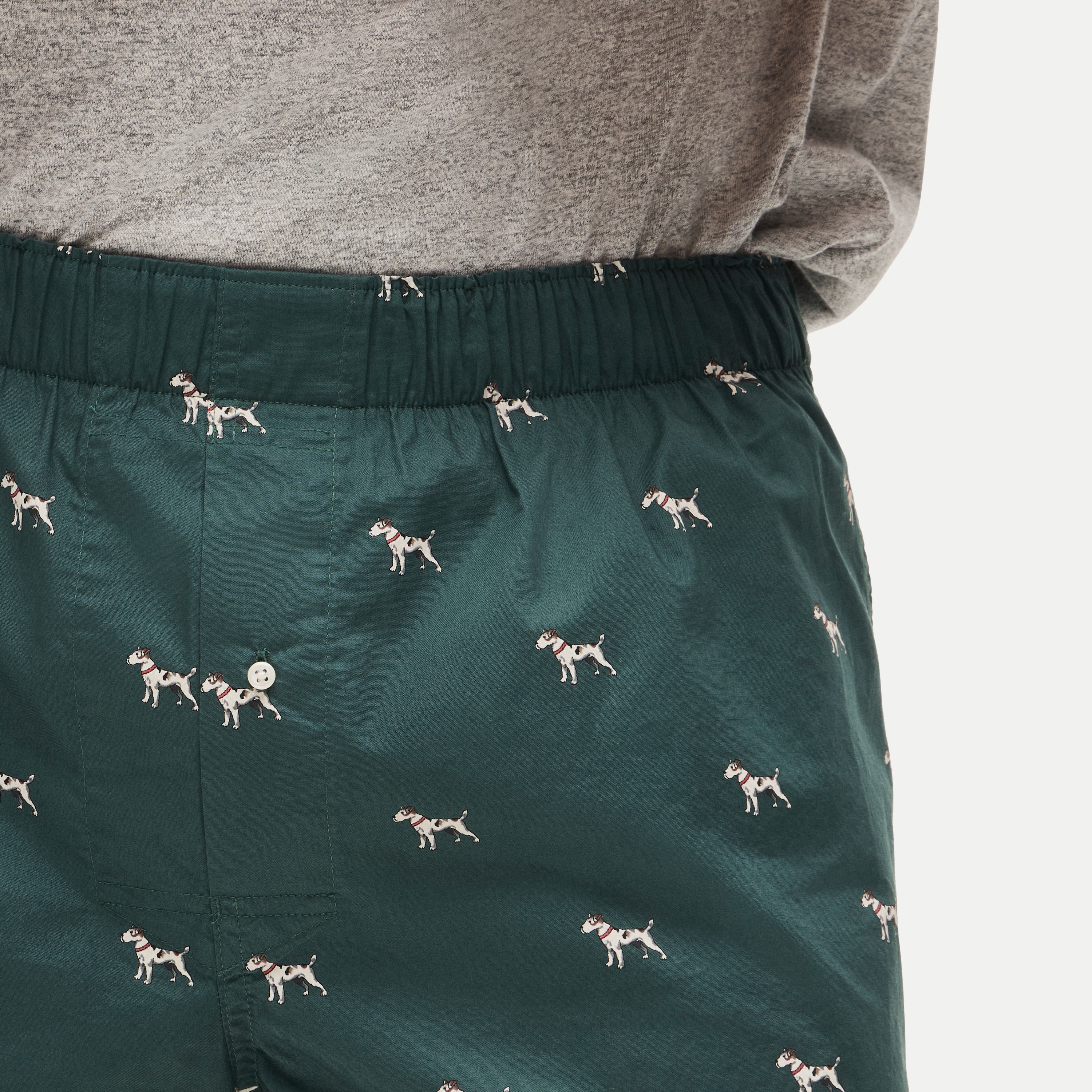 Printed boxers in cotton
