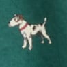 Printed boxers in cotton DOG GREEN MULTI
