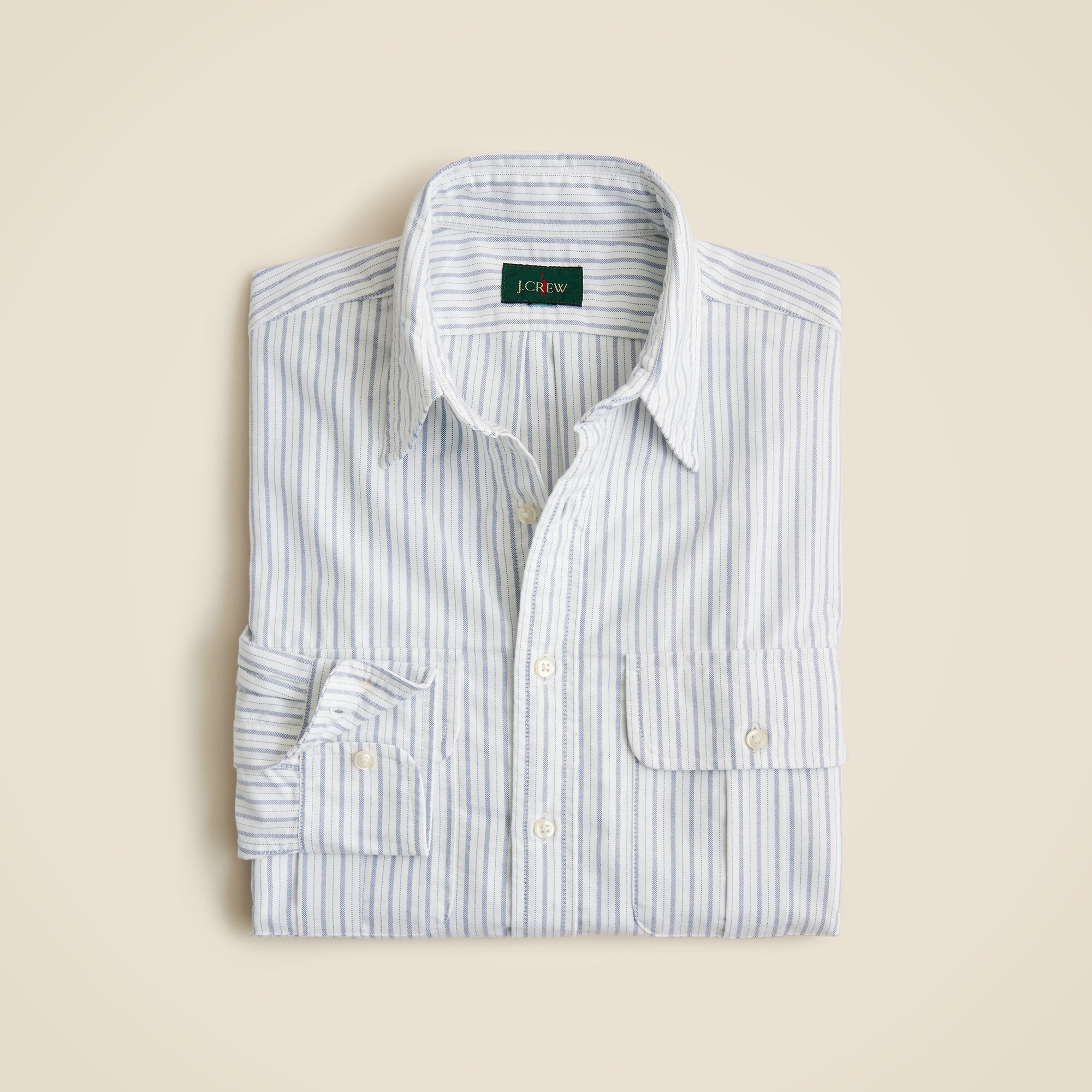 Classic oxford two-pocket workshirt