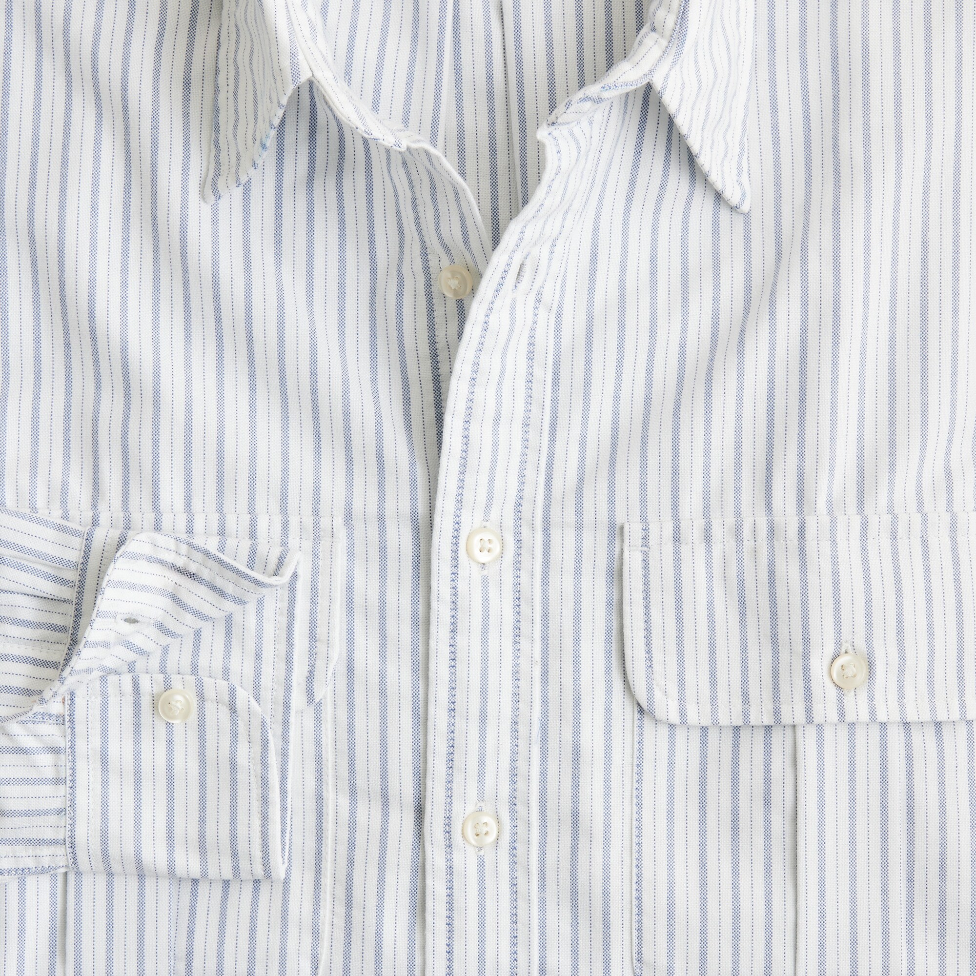 Classic oxford two-pocket workshirt