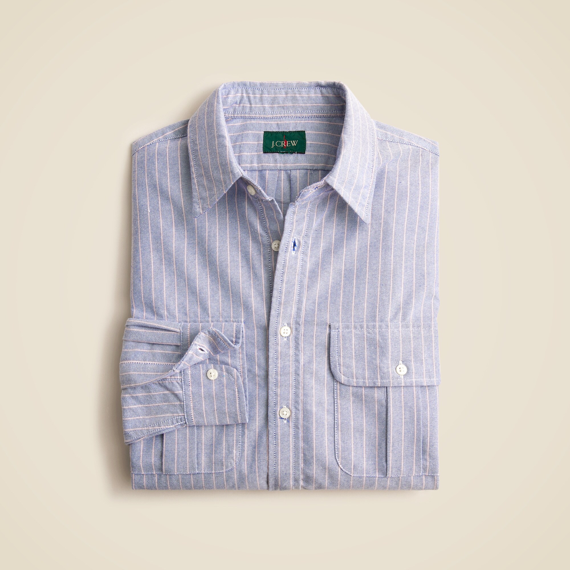  Classic oxford two-pocket workshirt