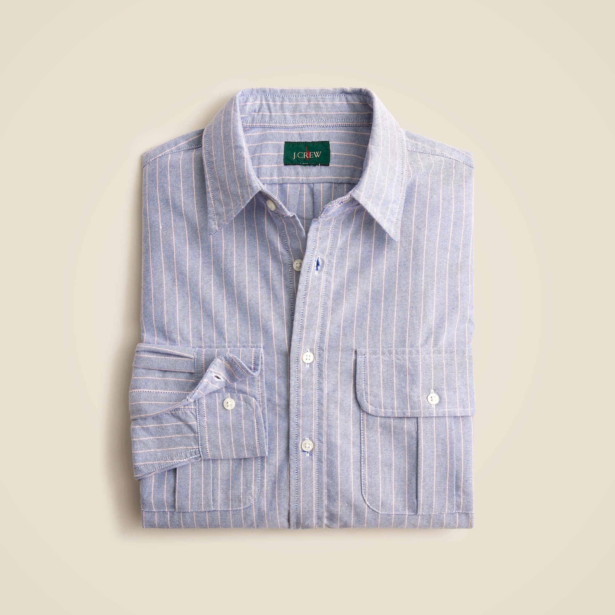  Classic oxford two-pocket workshirt