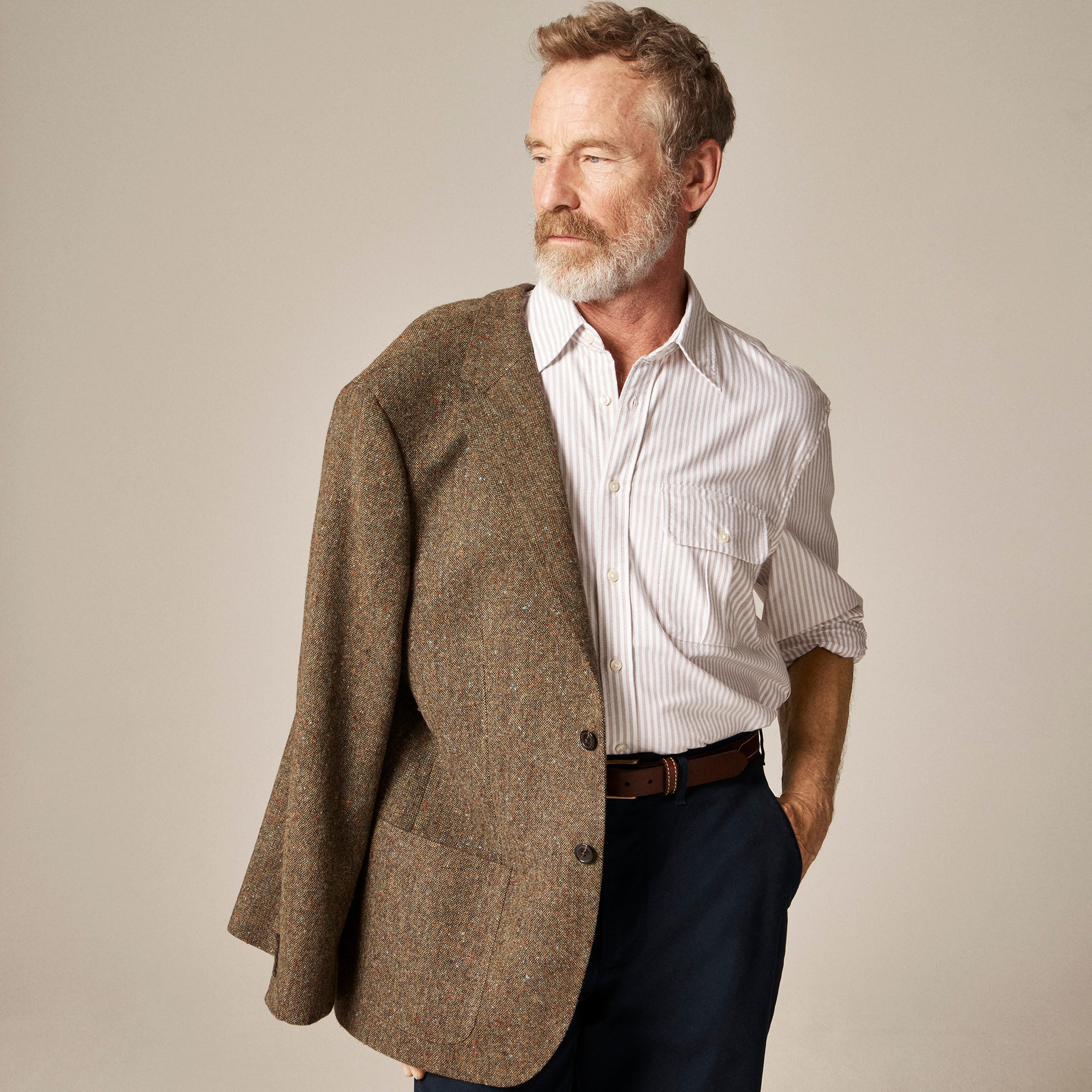 Classic oxford two-pocket workshirt