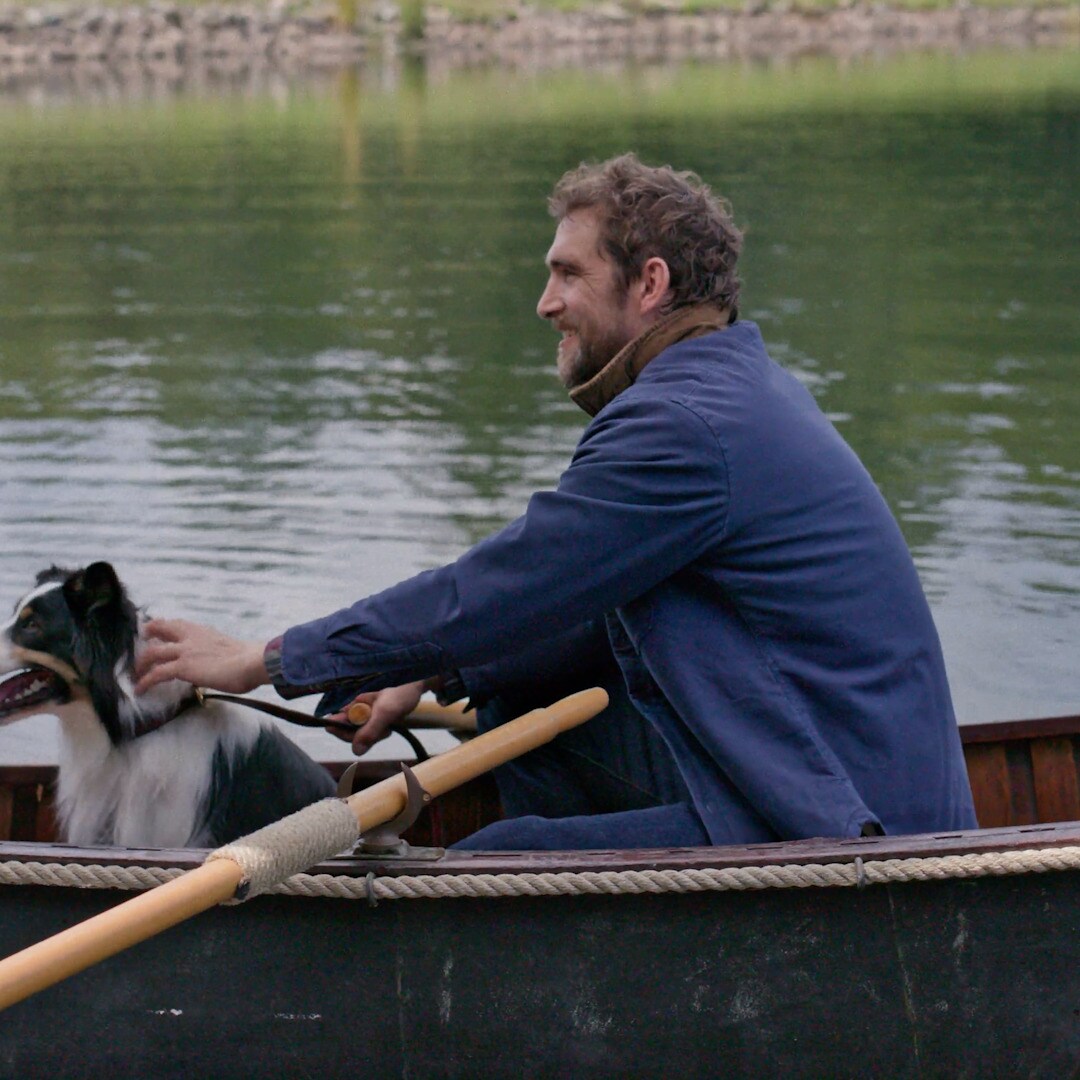 Sherpa-lined duck canvas shirt-jacket