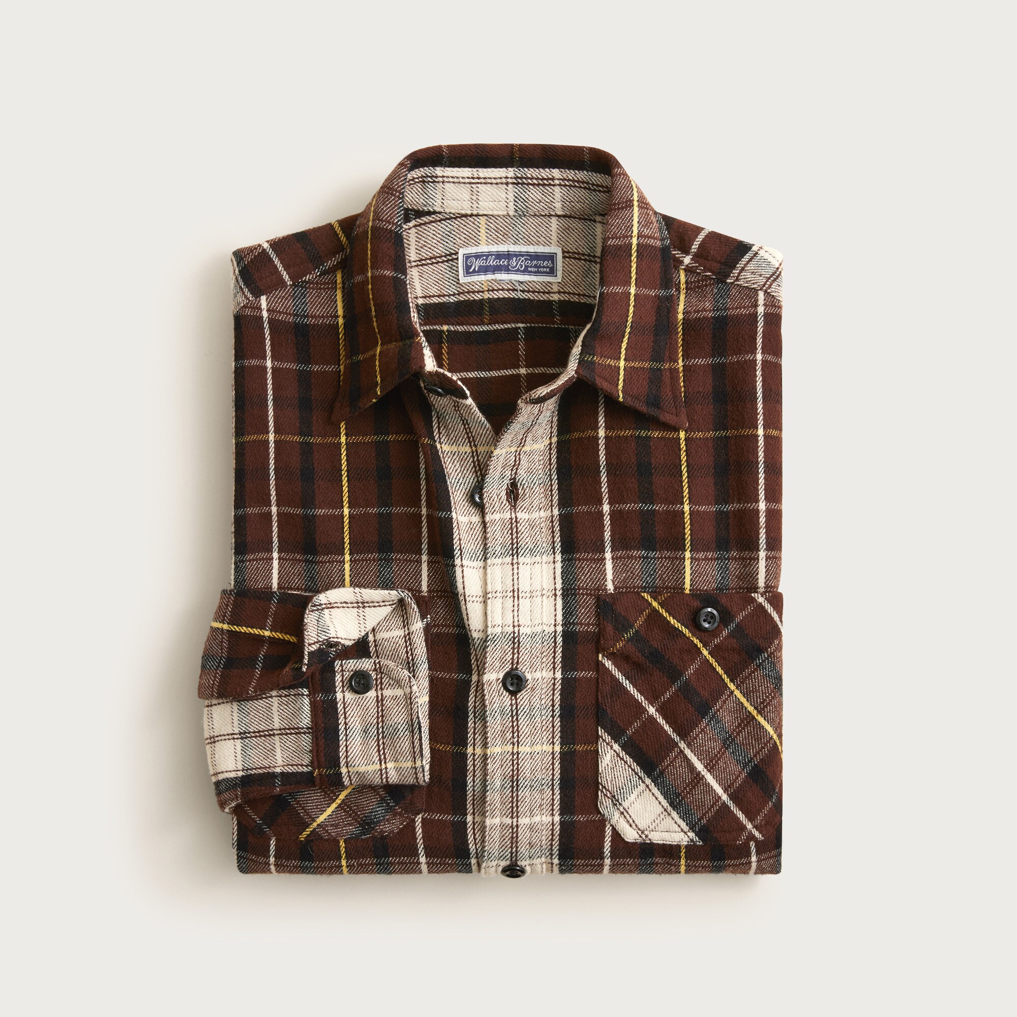  Wallace &amp; Barnes flannel workshirt