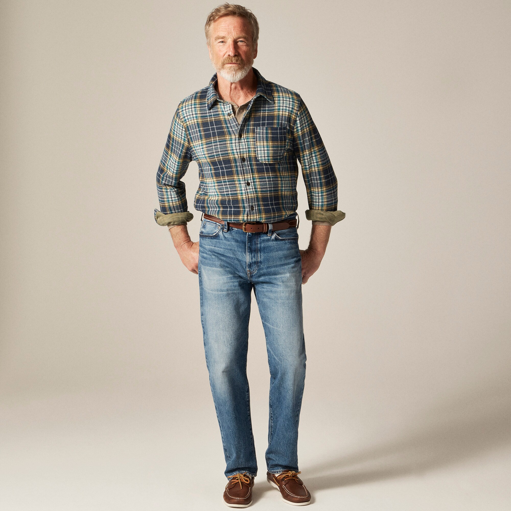 Lightweight Seaboard soft-knit shirt