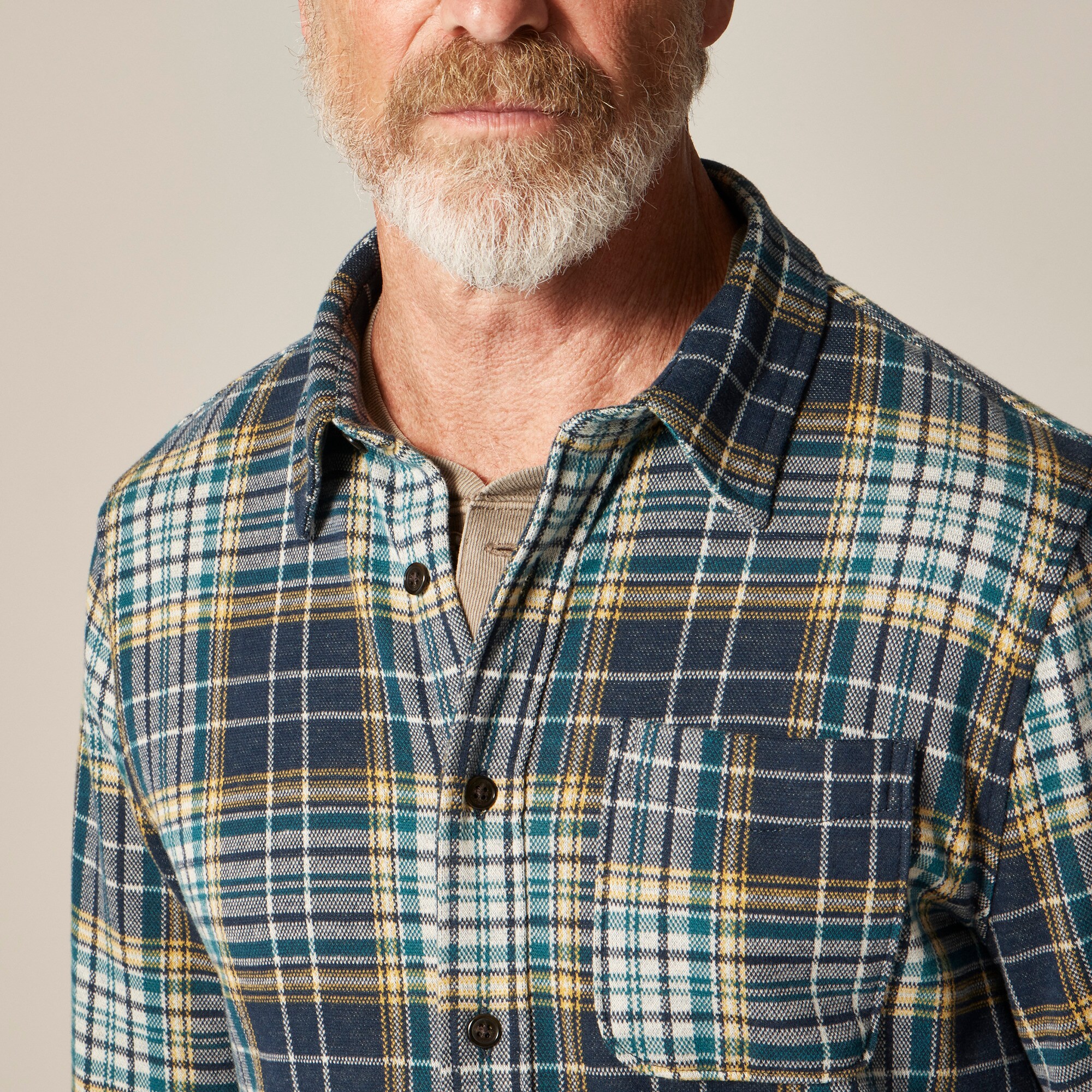 Lightweight Seaboard soft-knit shirt