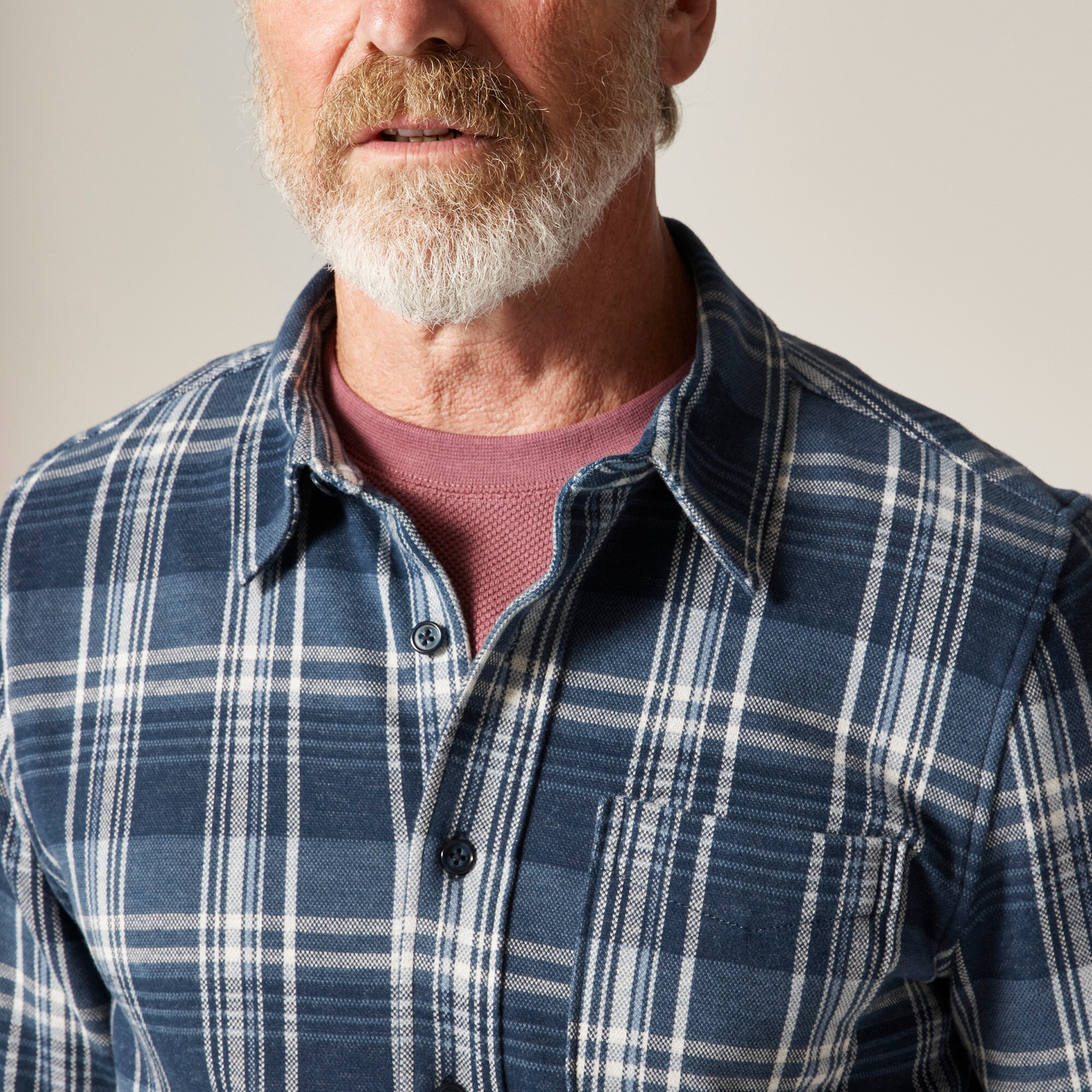Lightweight Seaboard soft-knit shirt