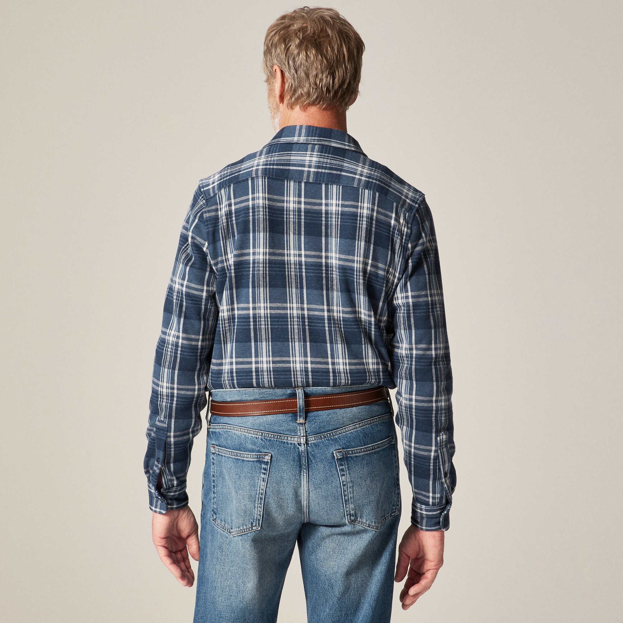 Lightweight Seaboard soft-knit shirt