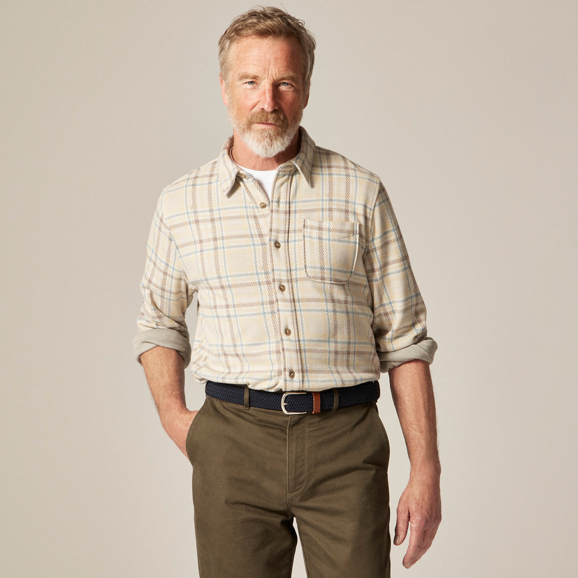  Lightweight Seaboard soft-knit shirt