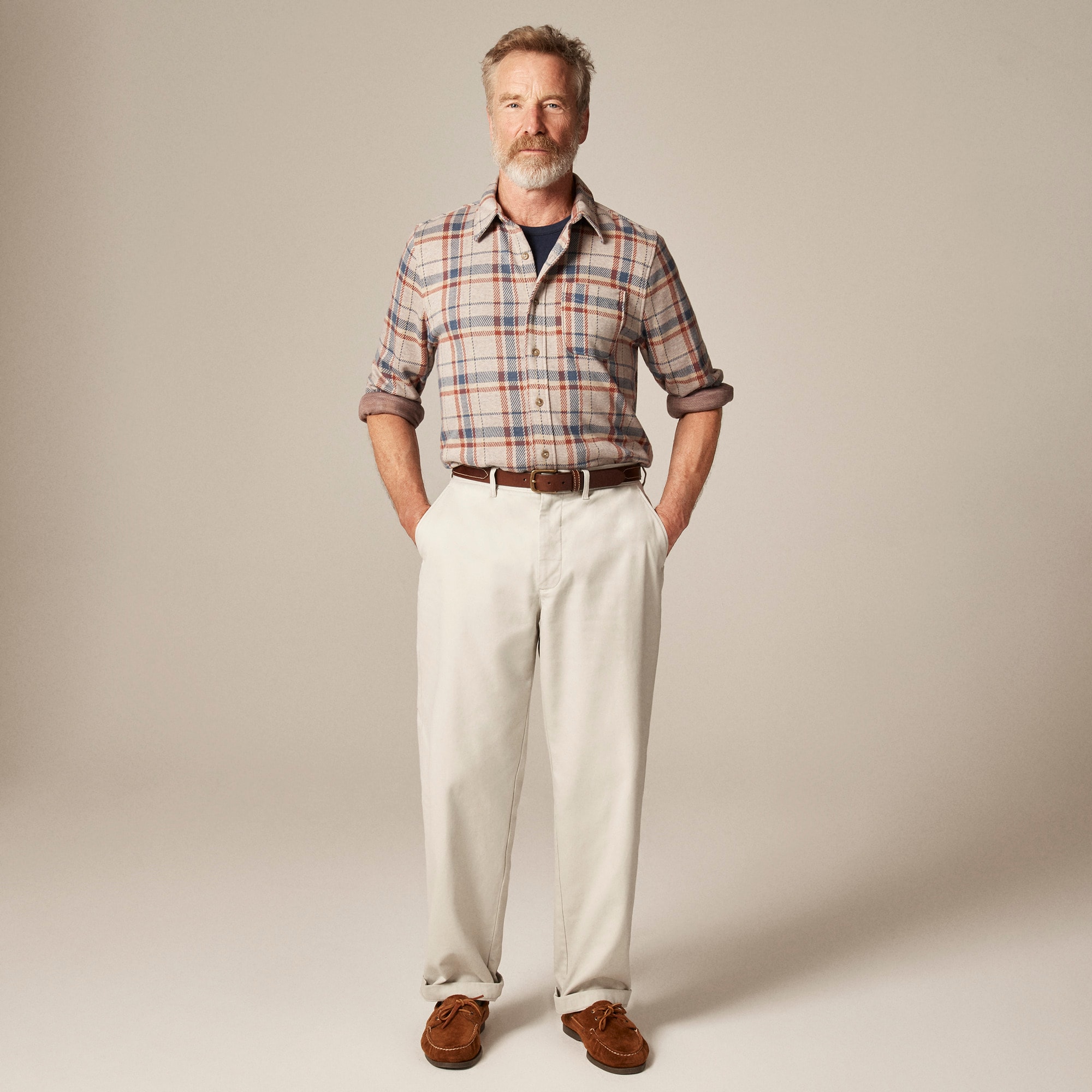 Lightweight Seaboard soft-knit shirt