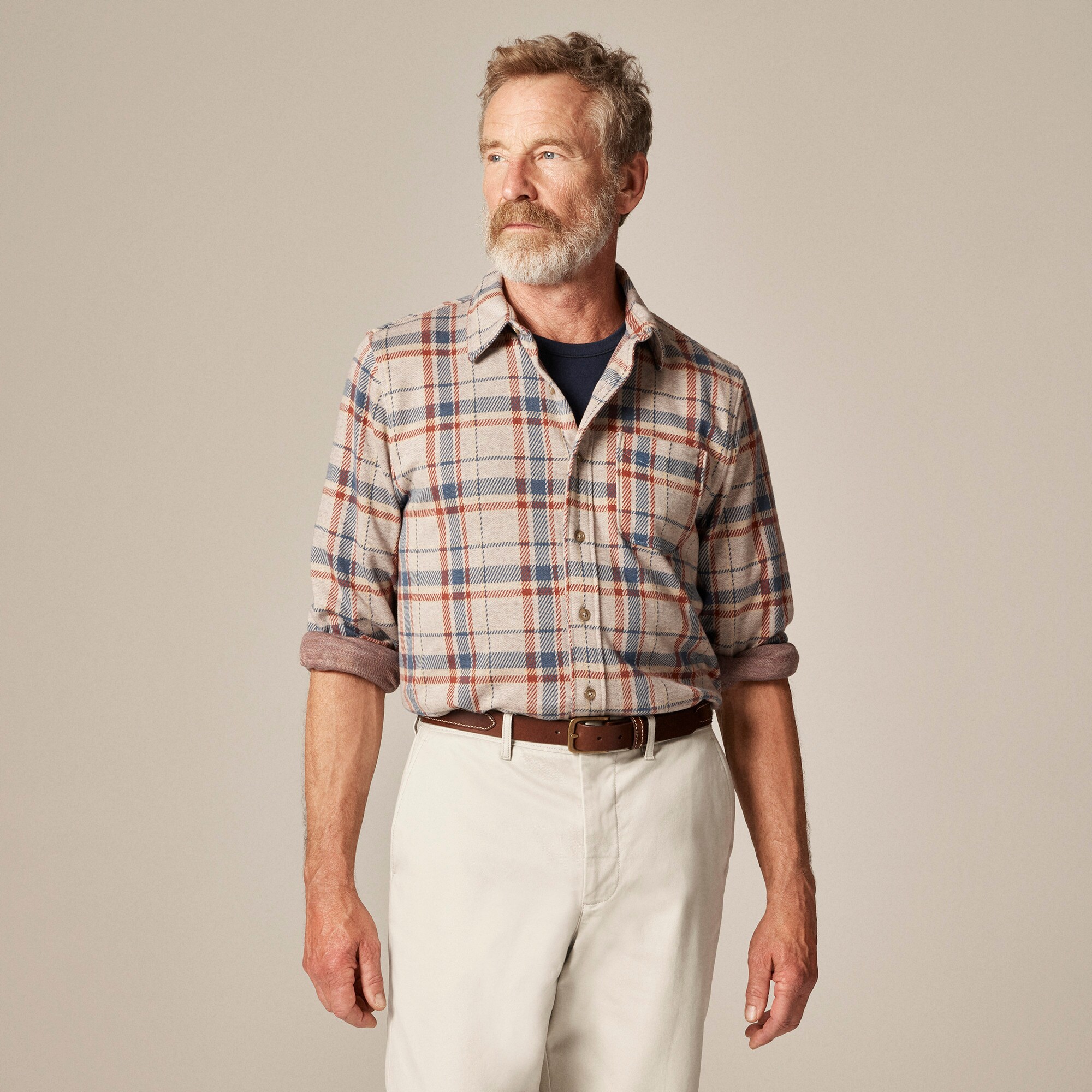 Lightweight Seaboard soft-knit shirt