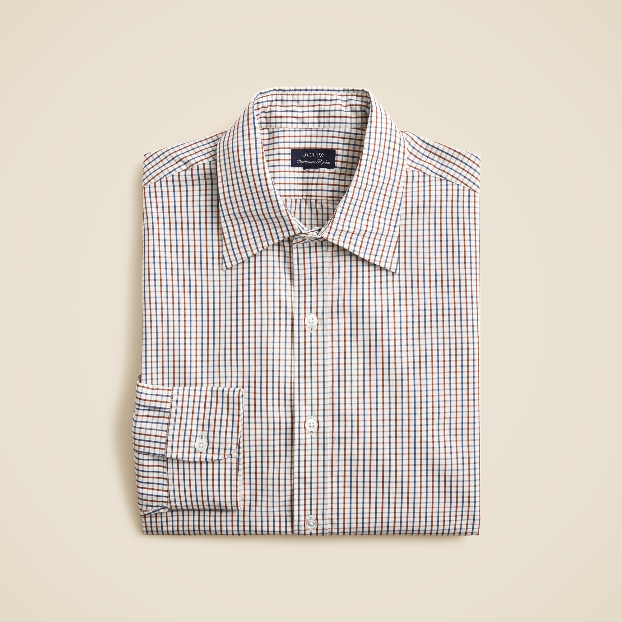 Portuguese cotton poplin shirt