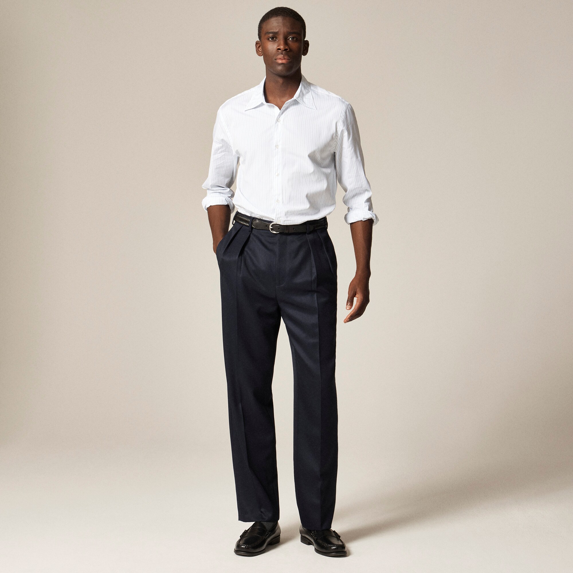Portuguese cotton poplin shirt