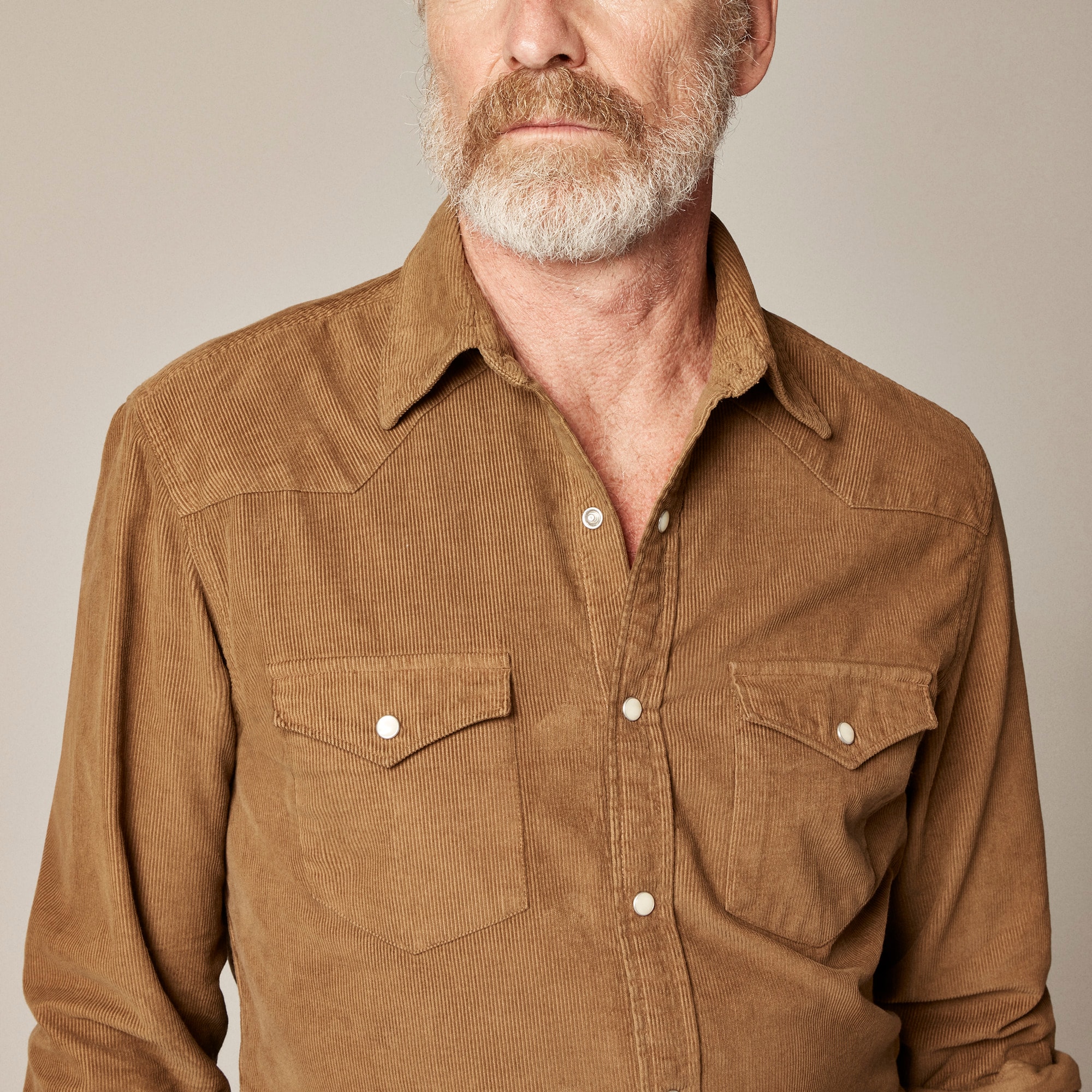 Western 14-wale corduroy shirt