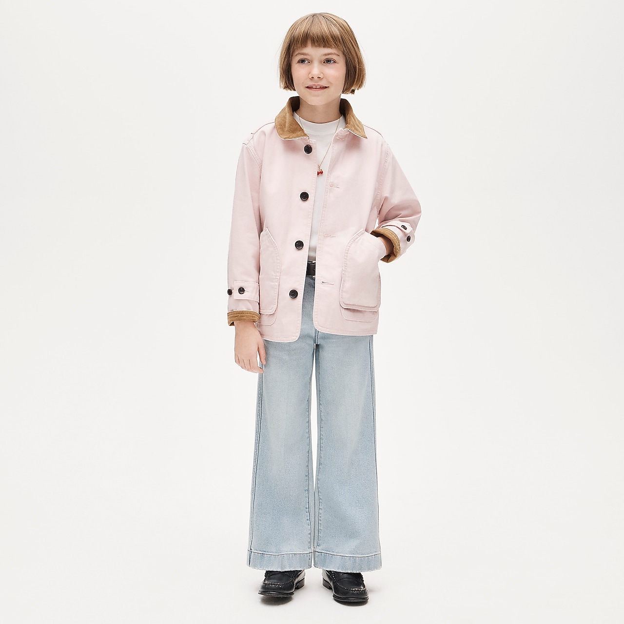 Crewcuts Collection Cropped Faux-fur Jacket For Girls | J.Crew