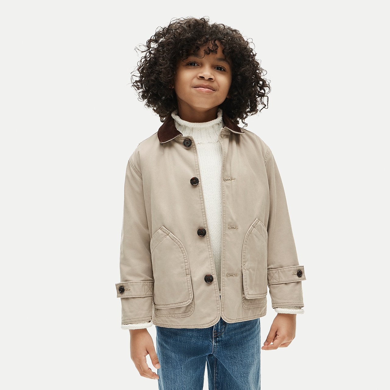 Kids' Barbour® Bedale Waxed Jacket For Girls | J.Crew