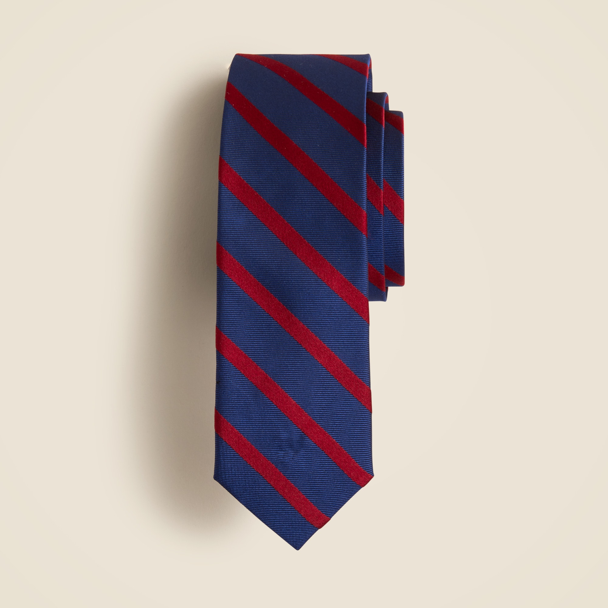 Kids' silk tie in stripe