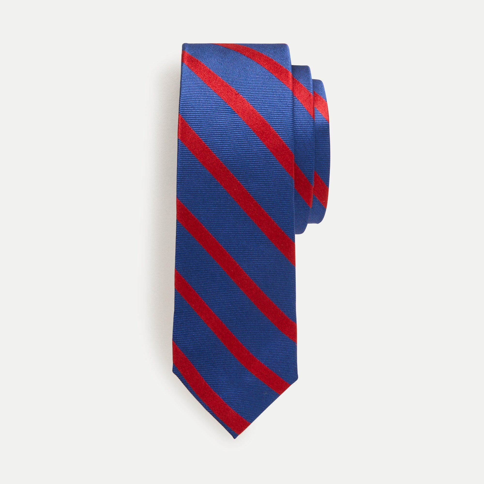 Kids' silk tie in stripe