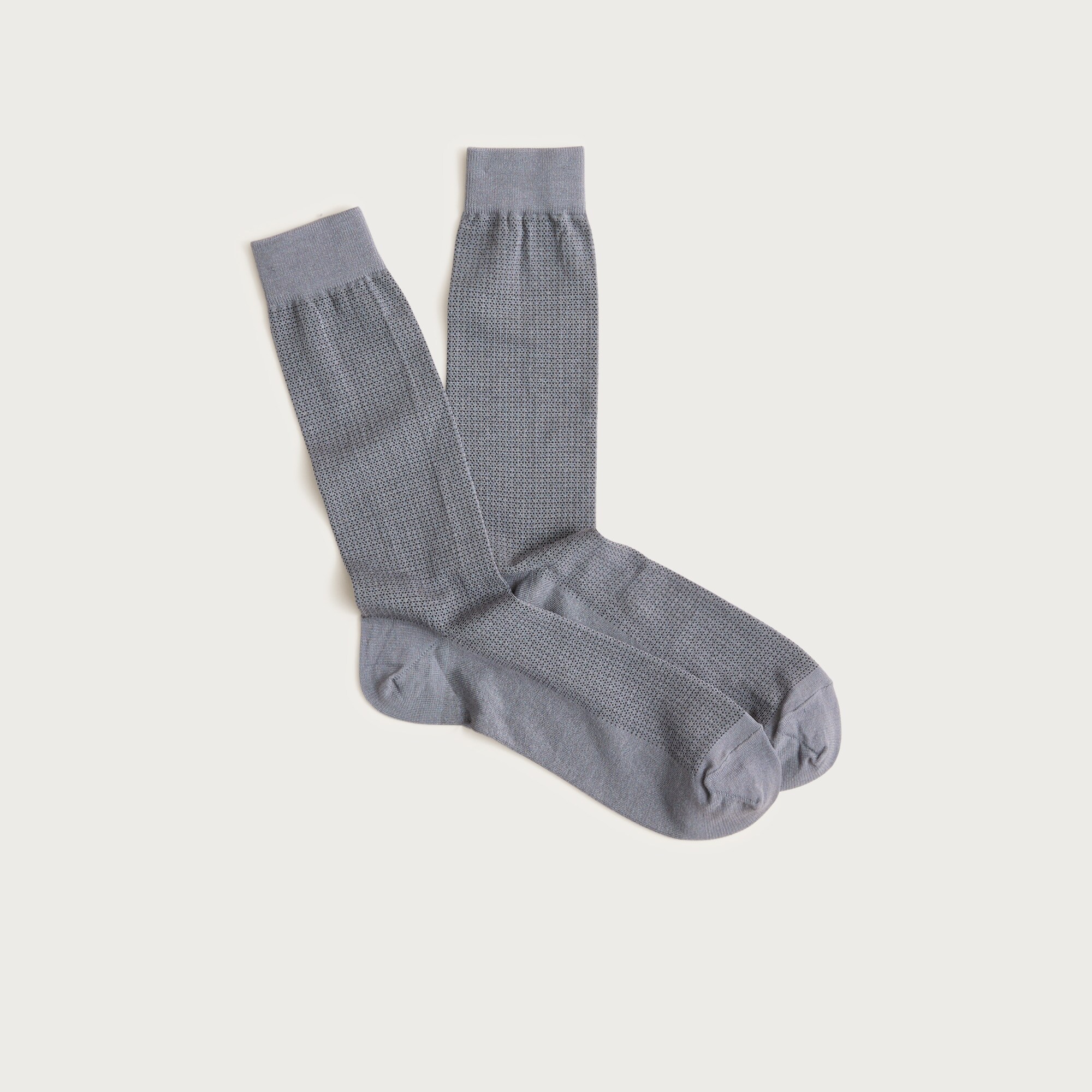 Textured jacquard dress socks