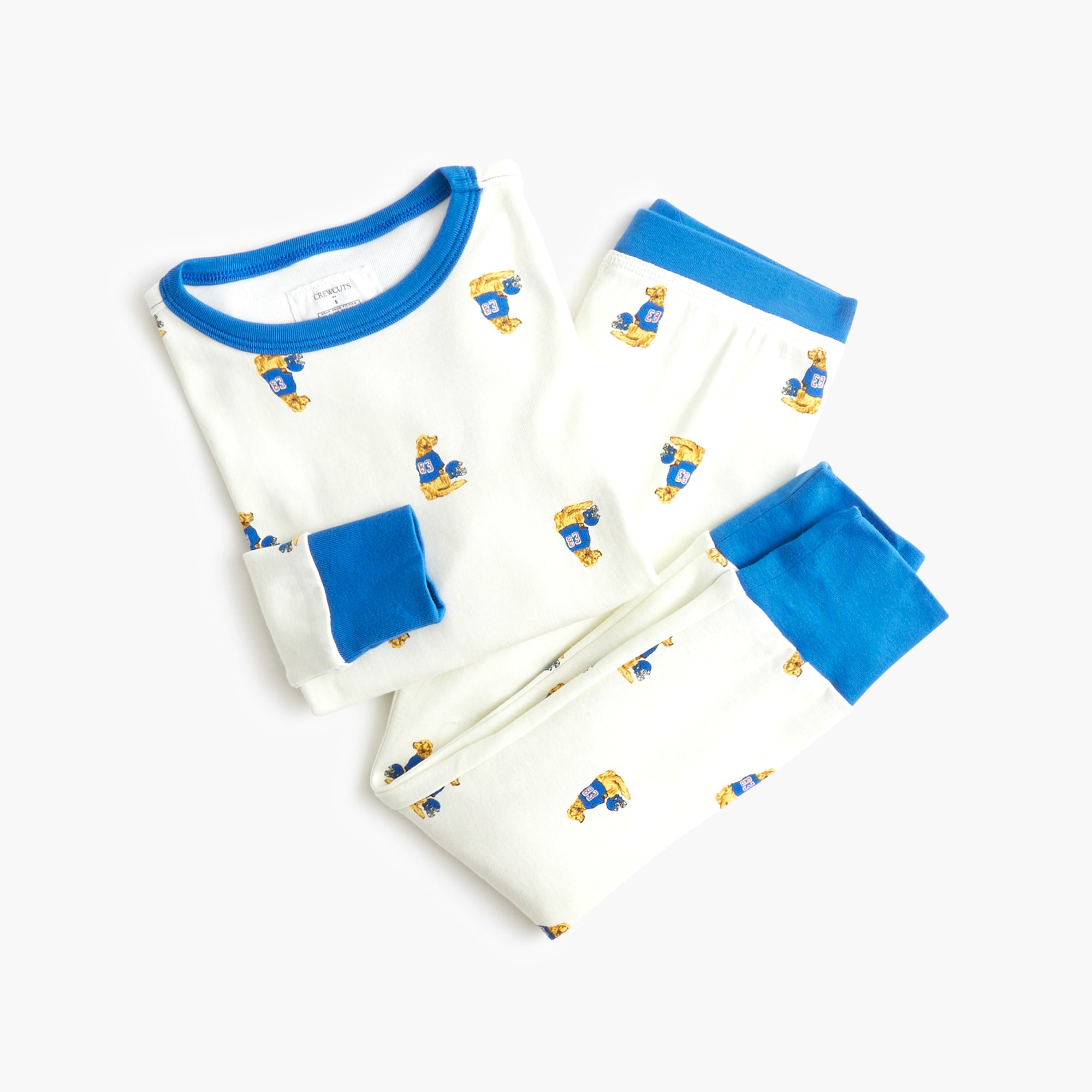 kids' long-sleeve pajama set for boys