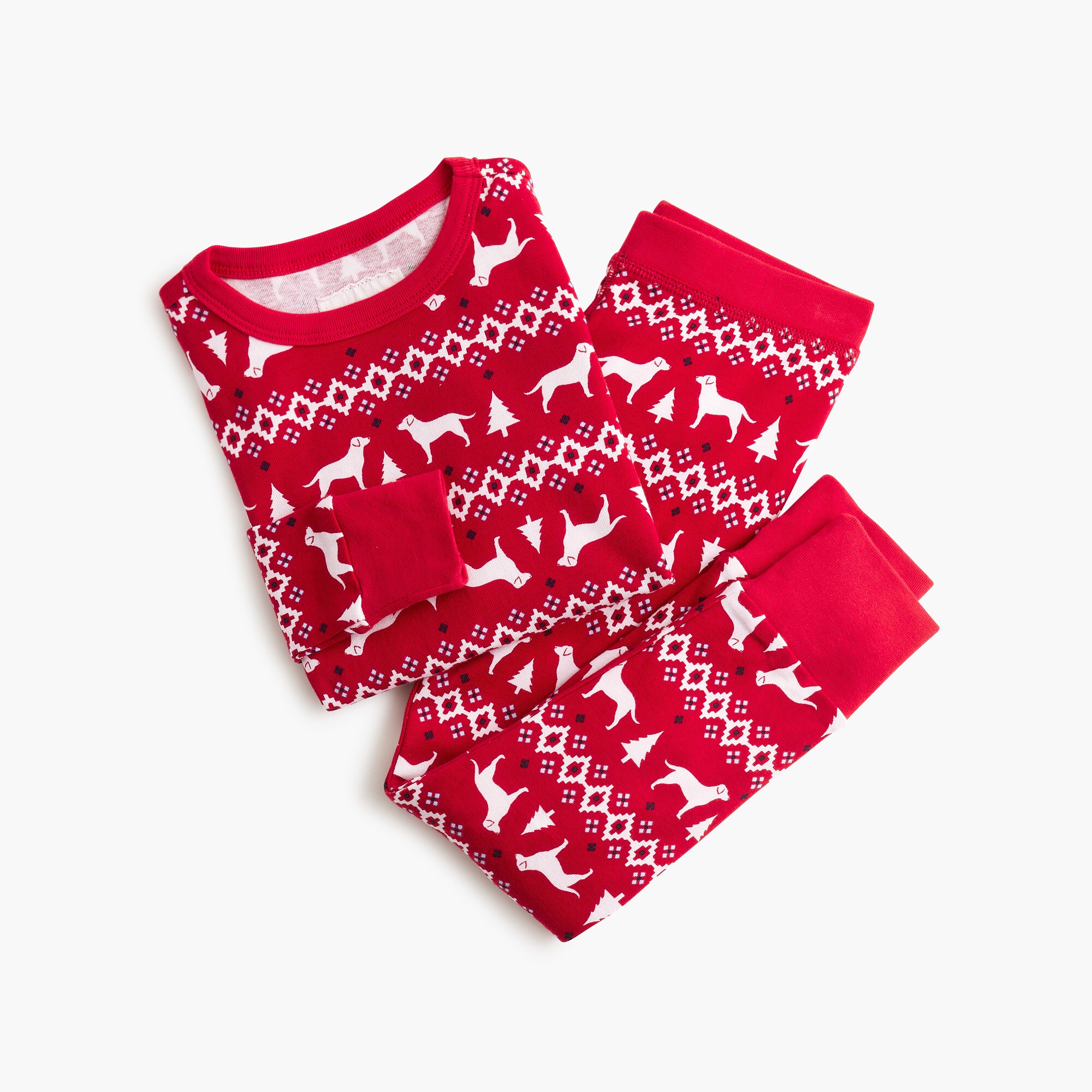 Kids' long-sleeve pajama set